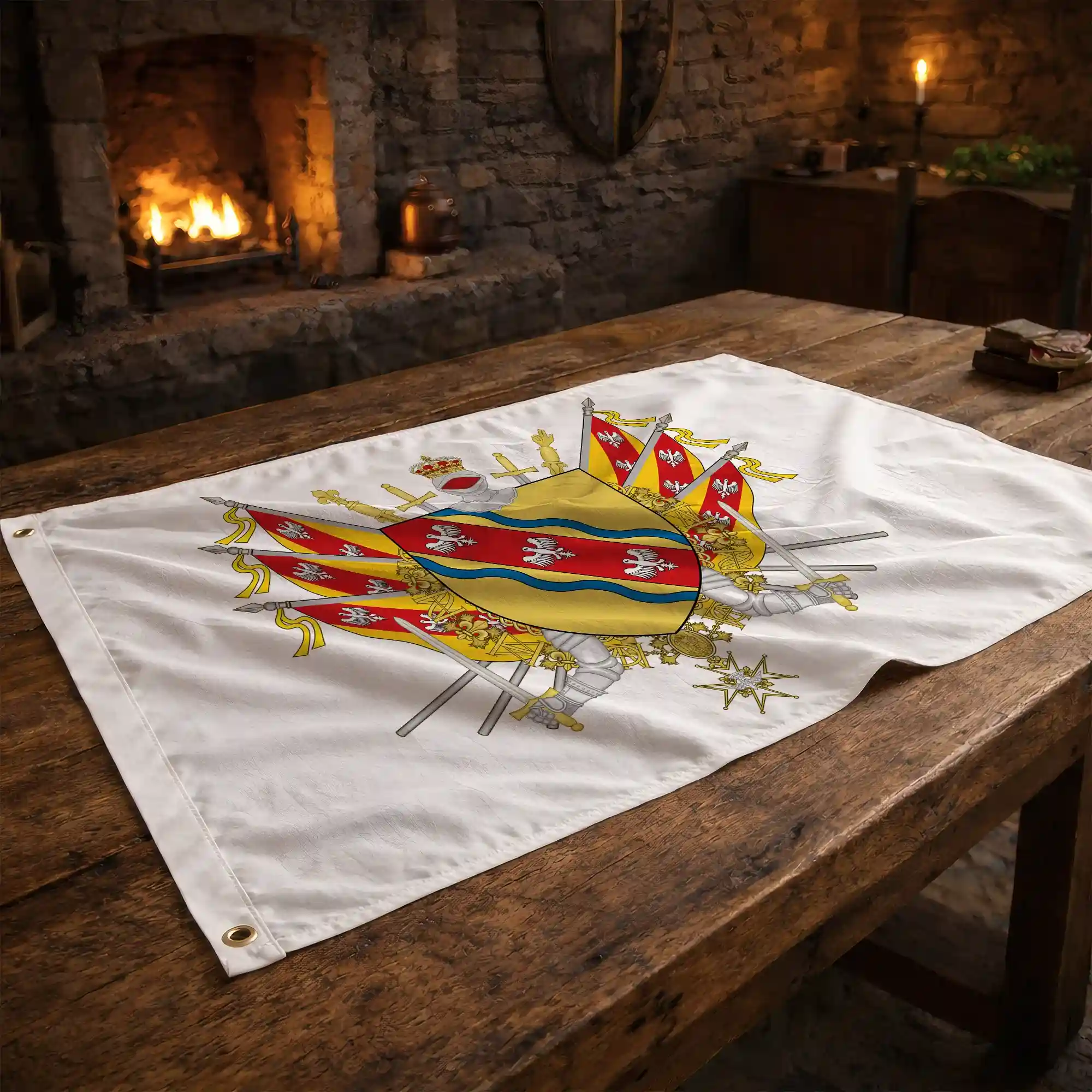 Drapeau - Blason de la Meurthe-et-Moselle (54) - Image 2