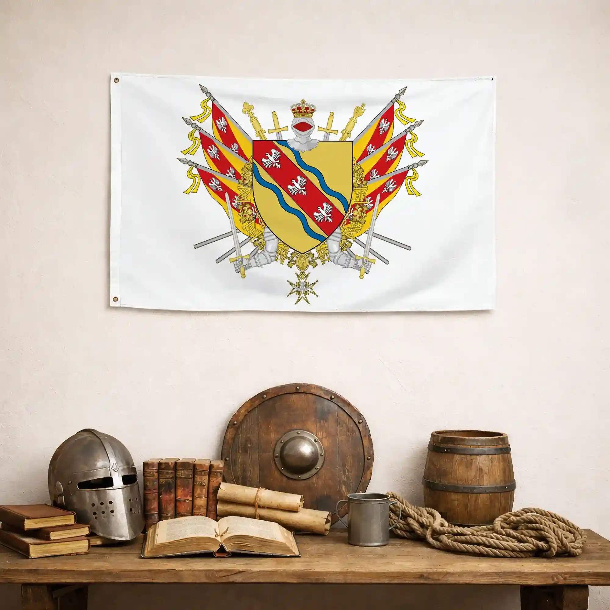 Drapeau - Blason de la Meurthe-et-Moselle (54) - Image 5
