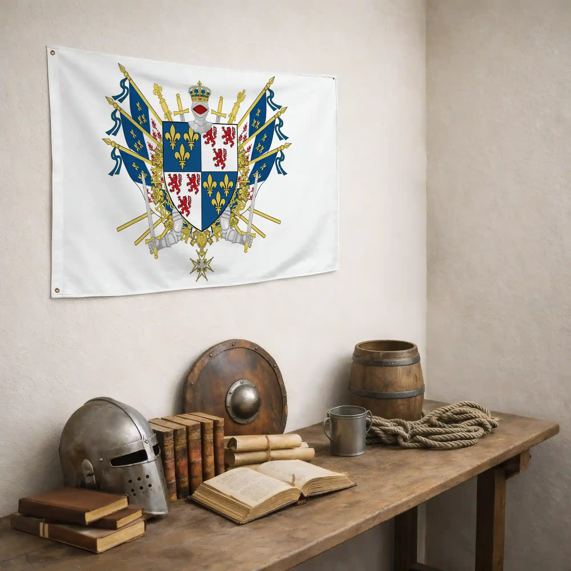 Drapeau - Blason de la Picardie - Image 6