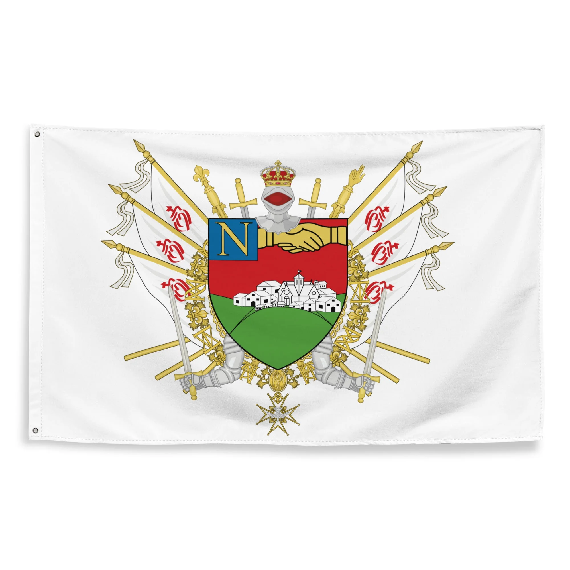Drapeau - Blason de La-Roche-sur-Yon