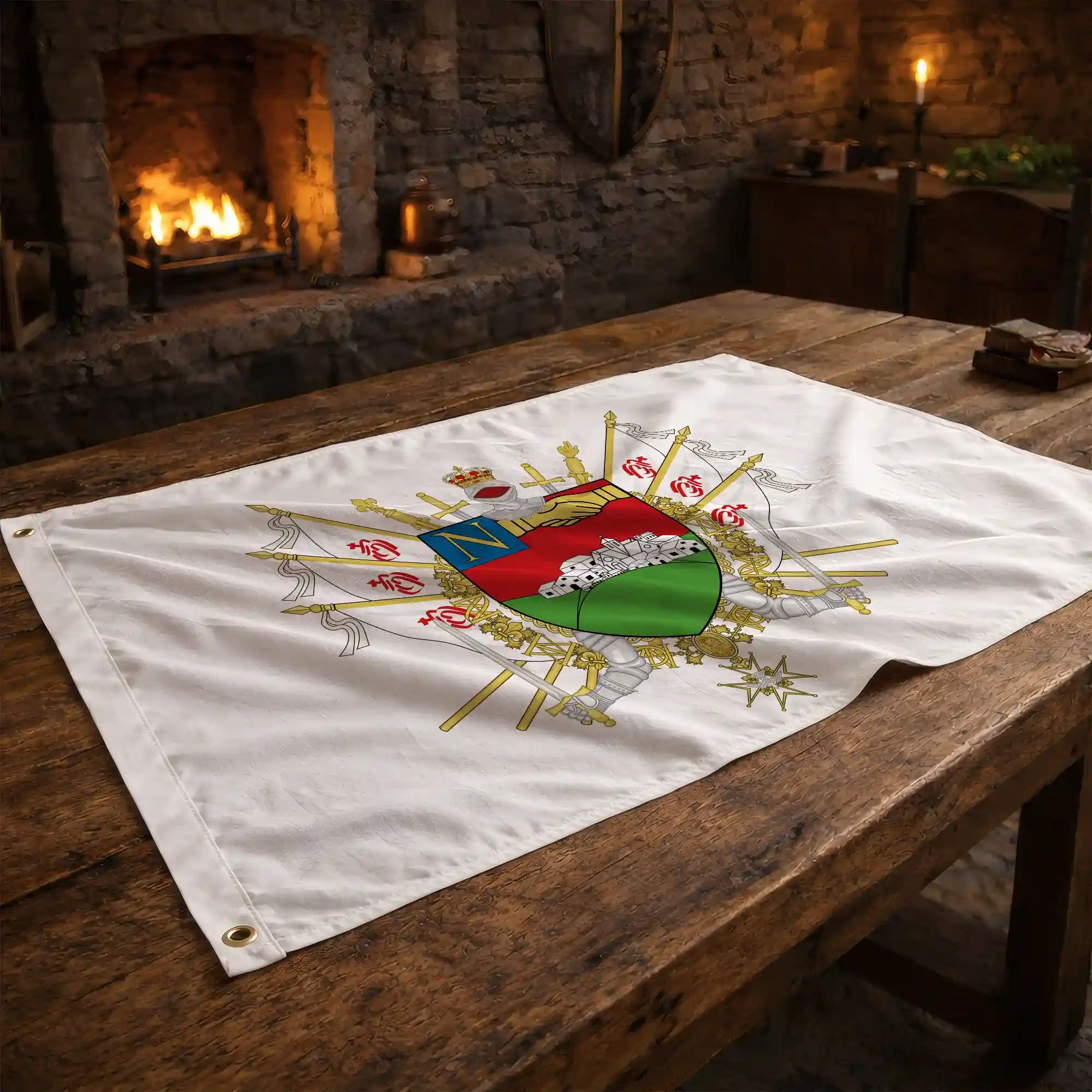 Drapeau - Blason de La-Roche-sur-Yon - Image 2