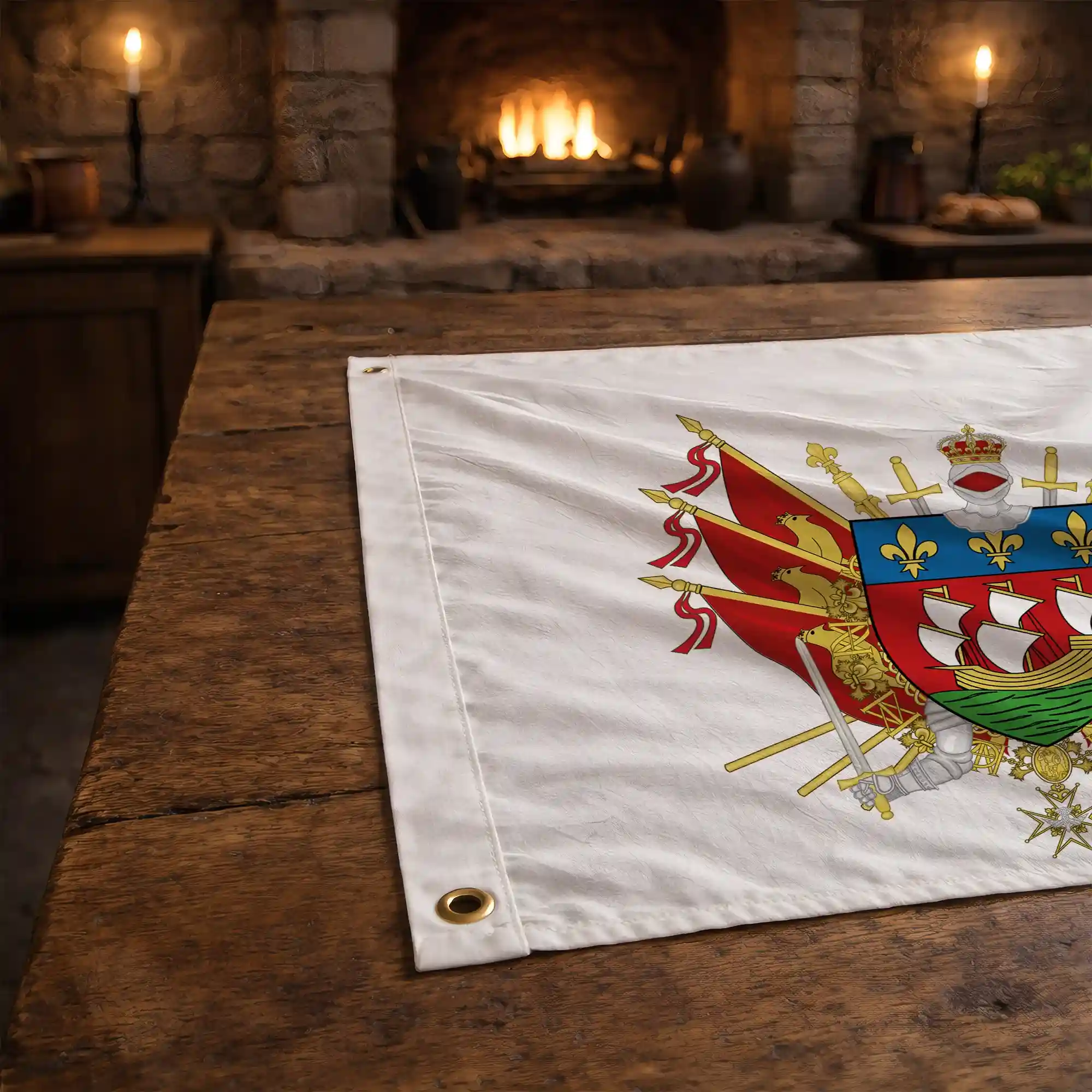 Drapeau - Blason de La Rochelle - Image 3