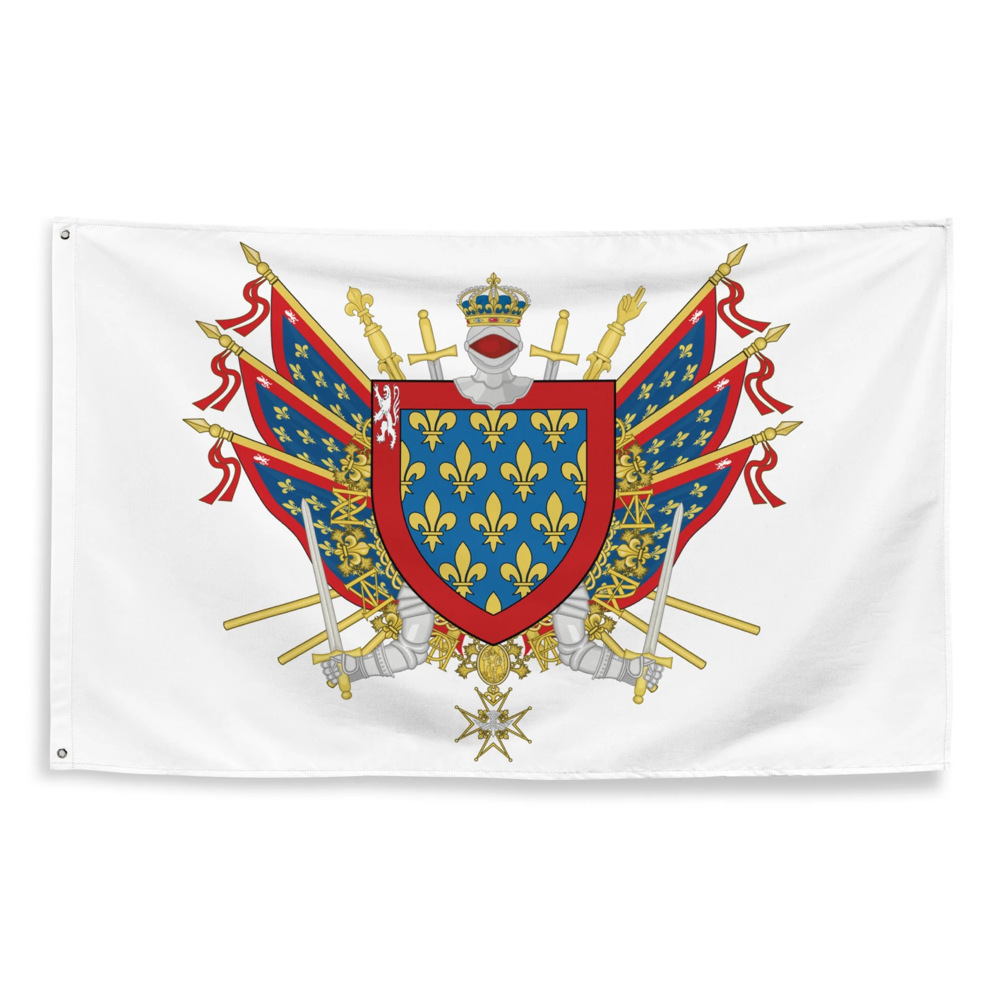 Drapeau - Blason de la Sarthe (72)
