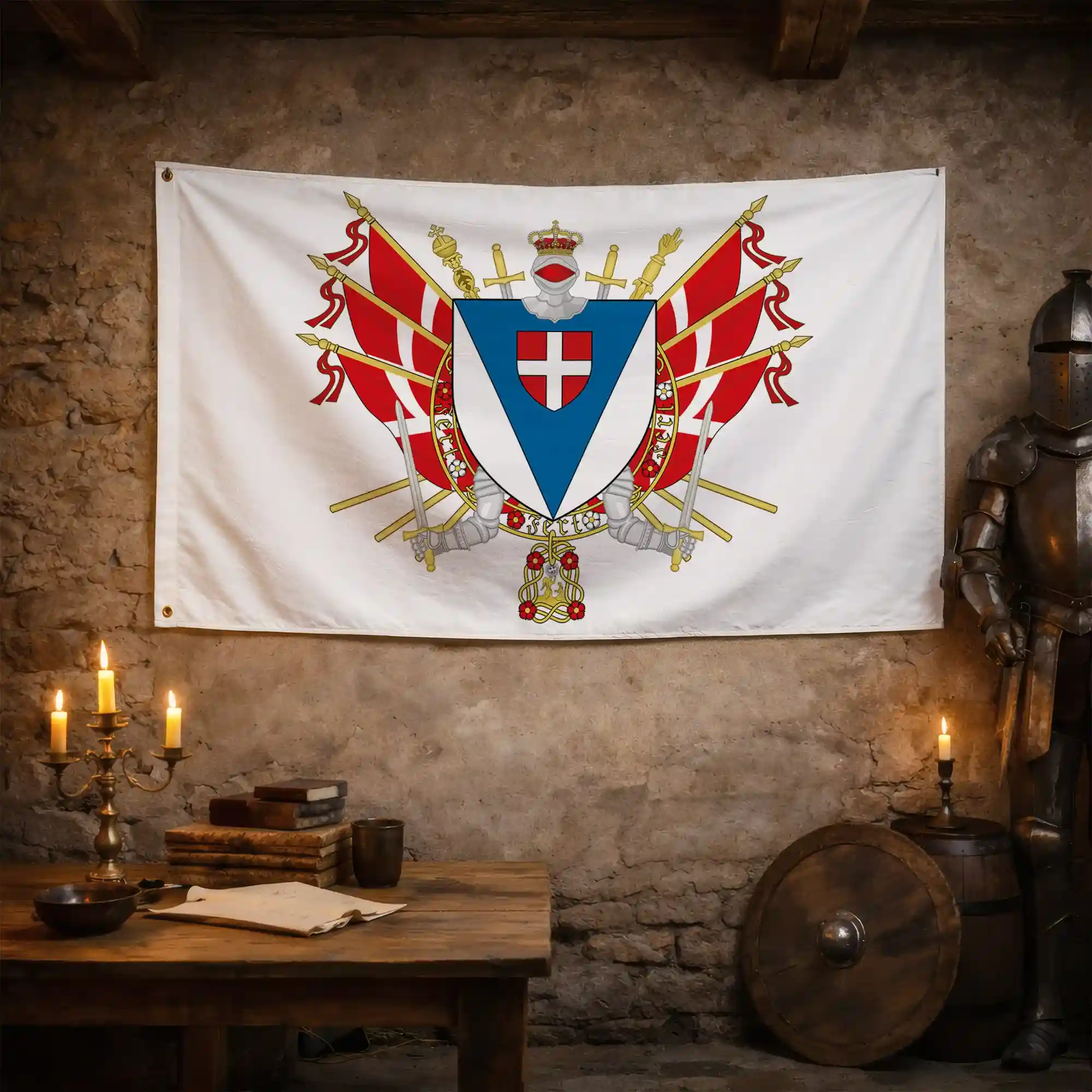 Drapeau - Blason de la Savoie (73) - Image 3