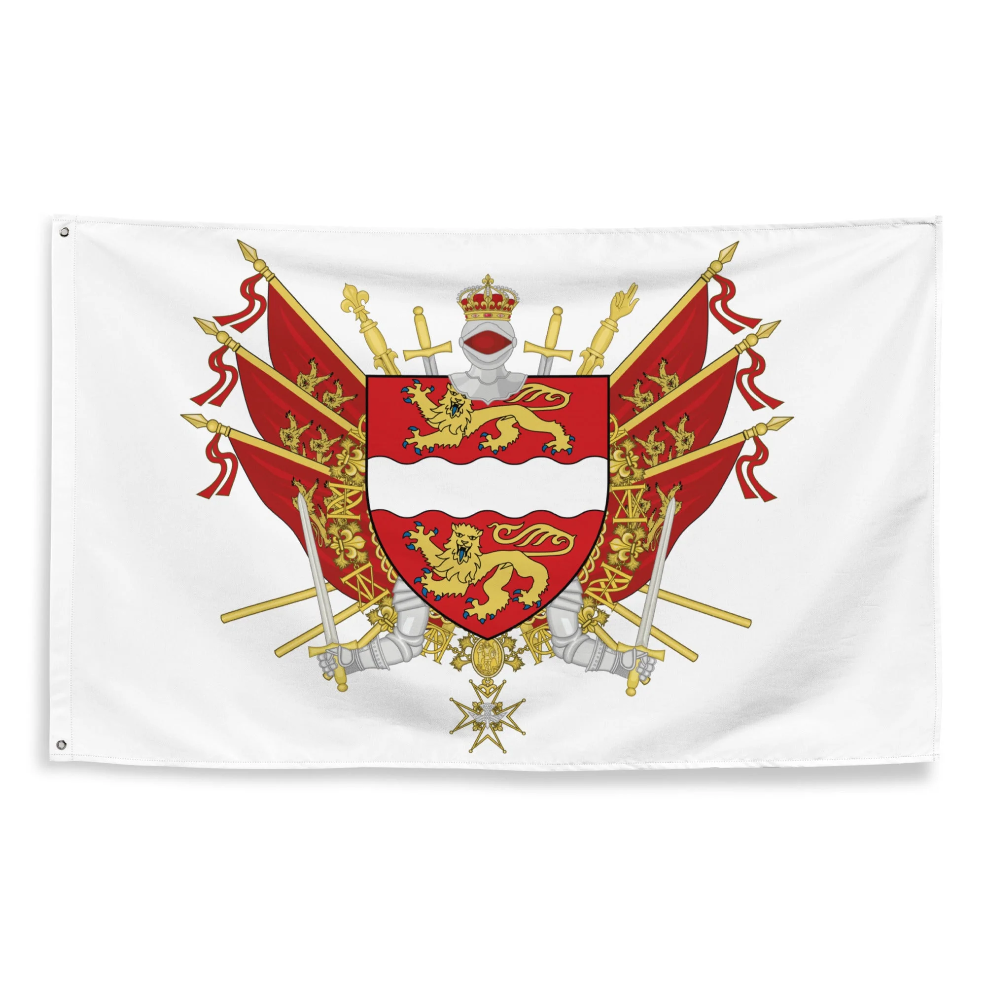 Drapeau - Blason de la Seine-Maritime (76)