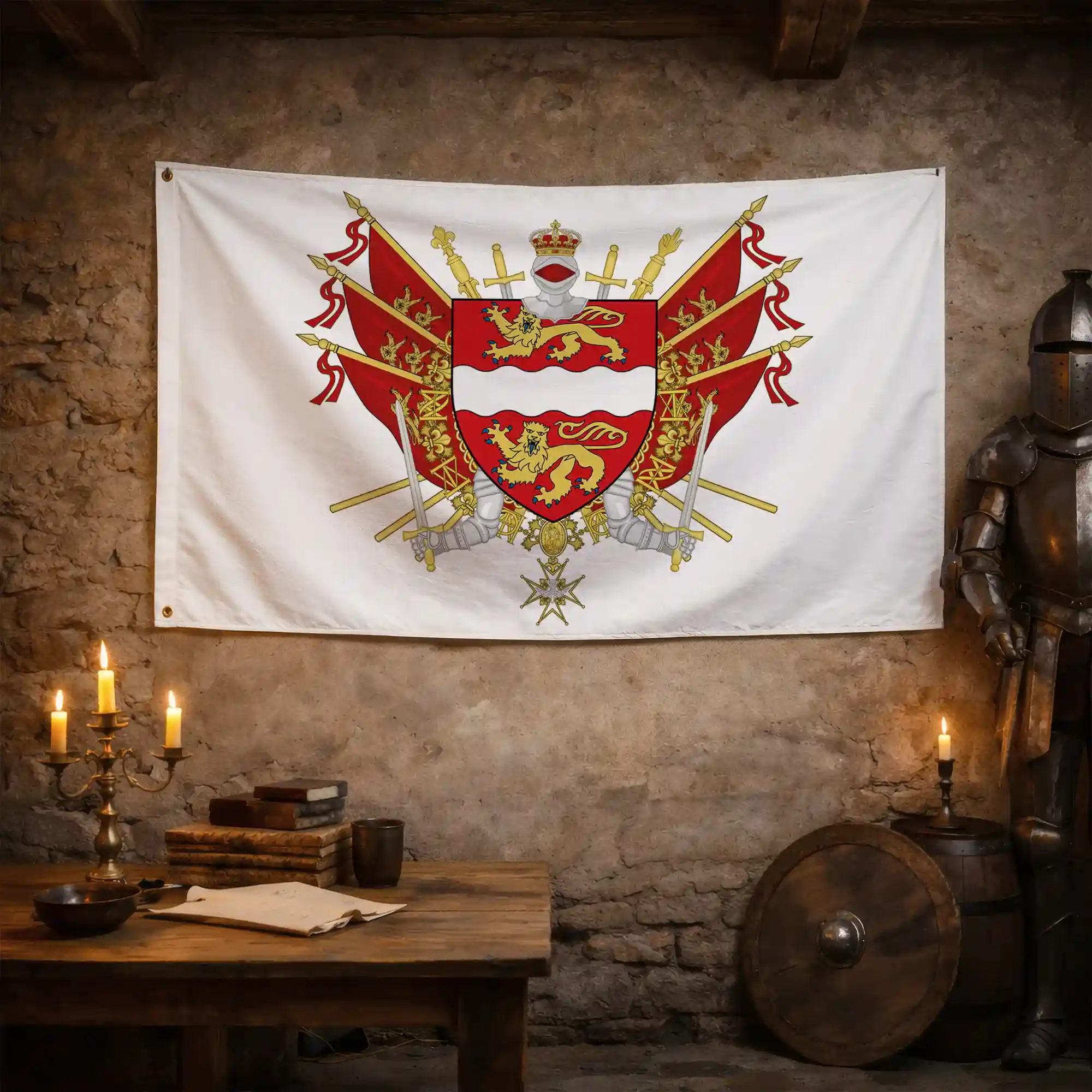 Drapeau - Blason de la Seine-Maritime (76) - Image 3