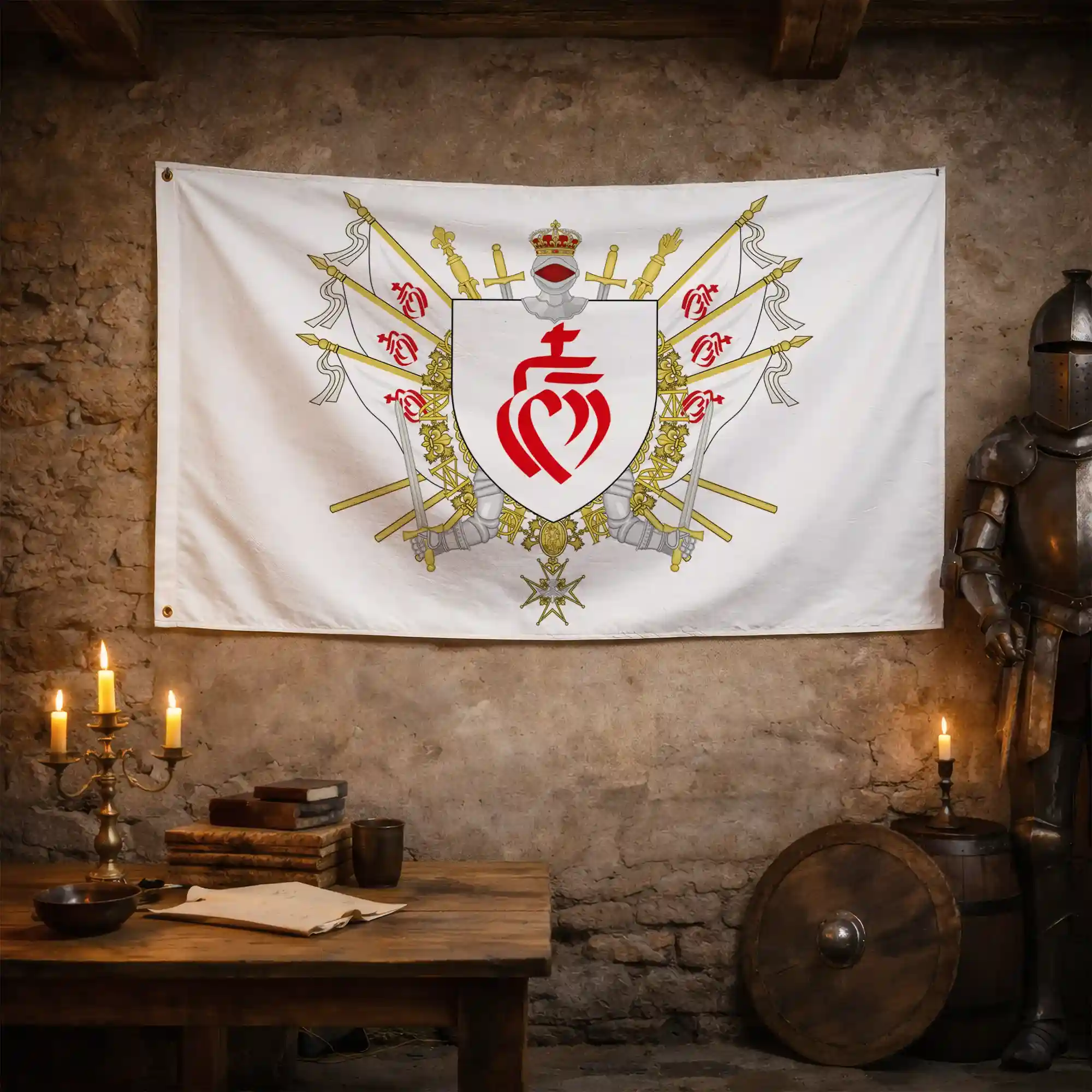 Drapeau - Blason de la Vendée - Image 3