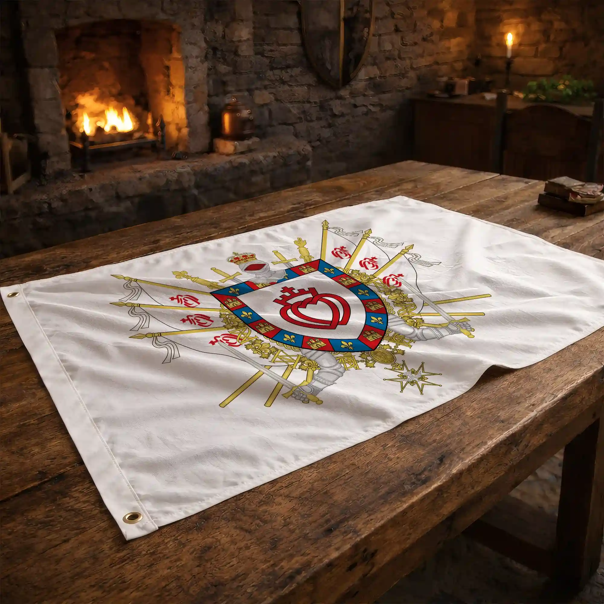 Drapeau - Blason de la Vendée (85) - Image 2