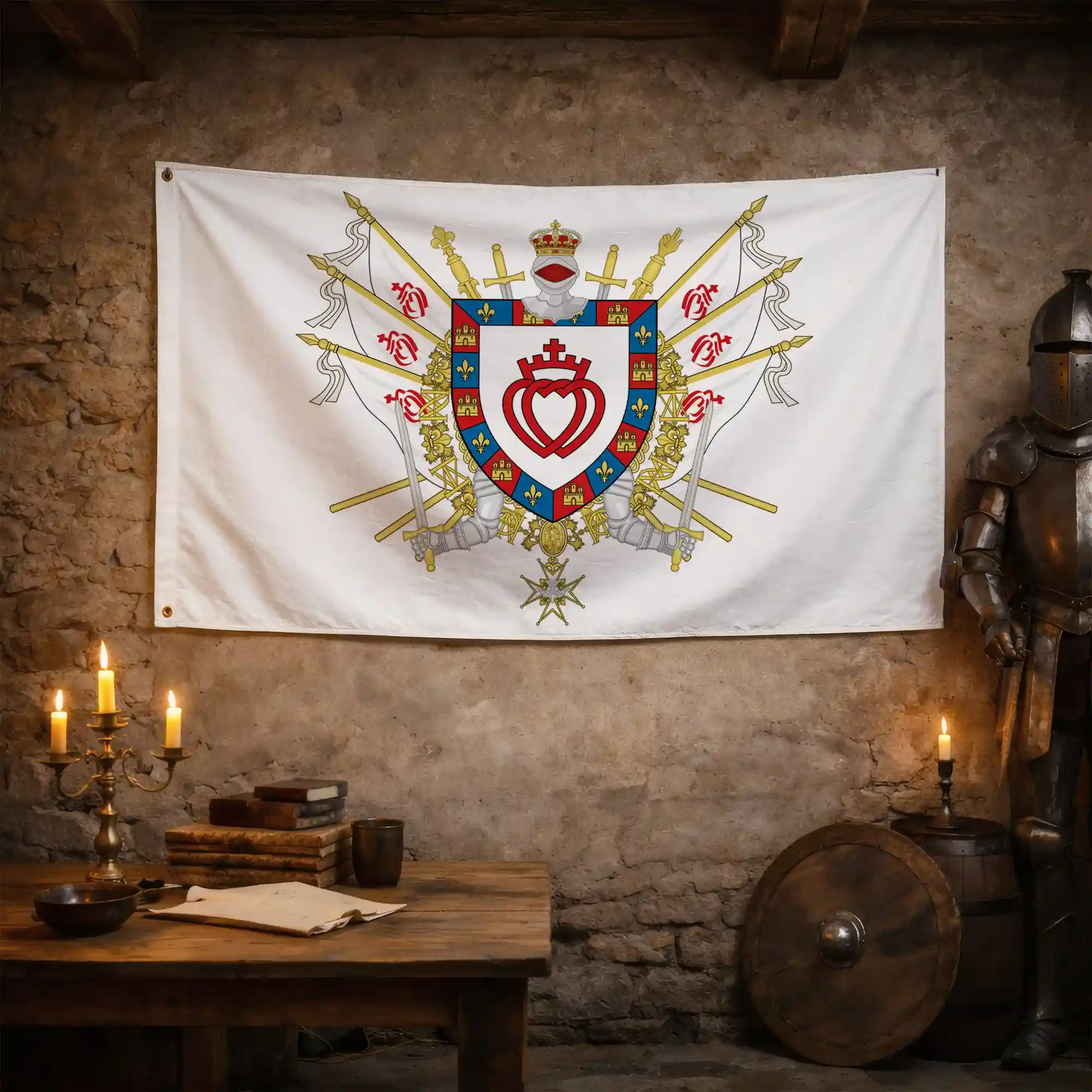 Drapeau - Blason de la Vendée (85) - Image 3