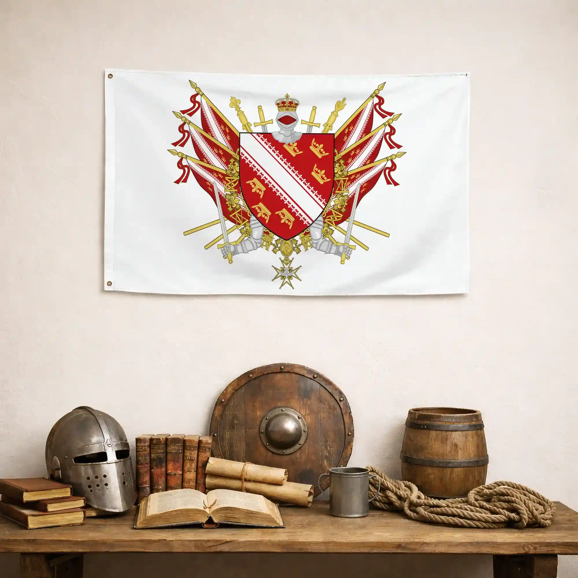 Drapeau - Blason de l'Alsace - Image 5