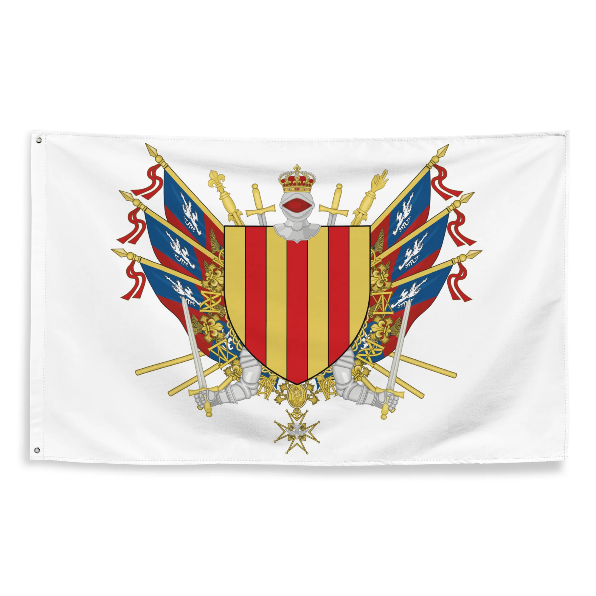 Drapeau - Blason de Langon