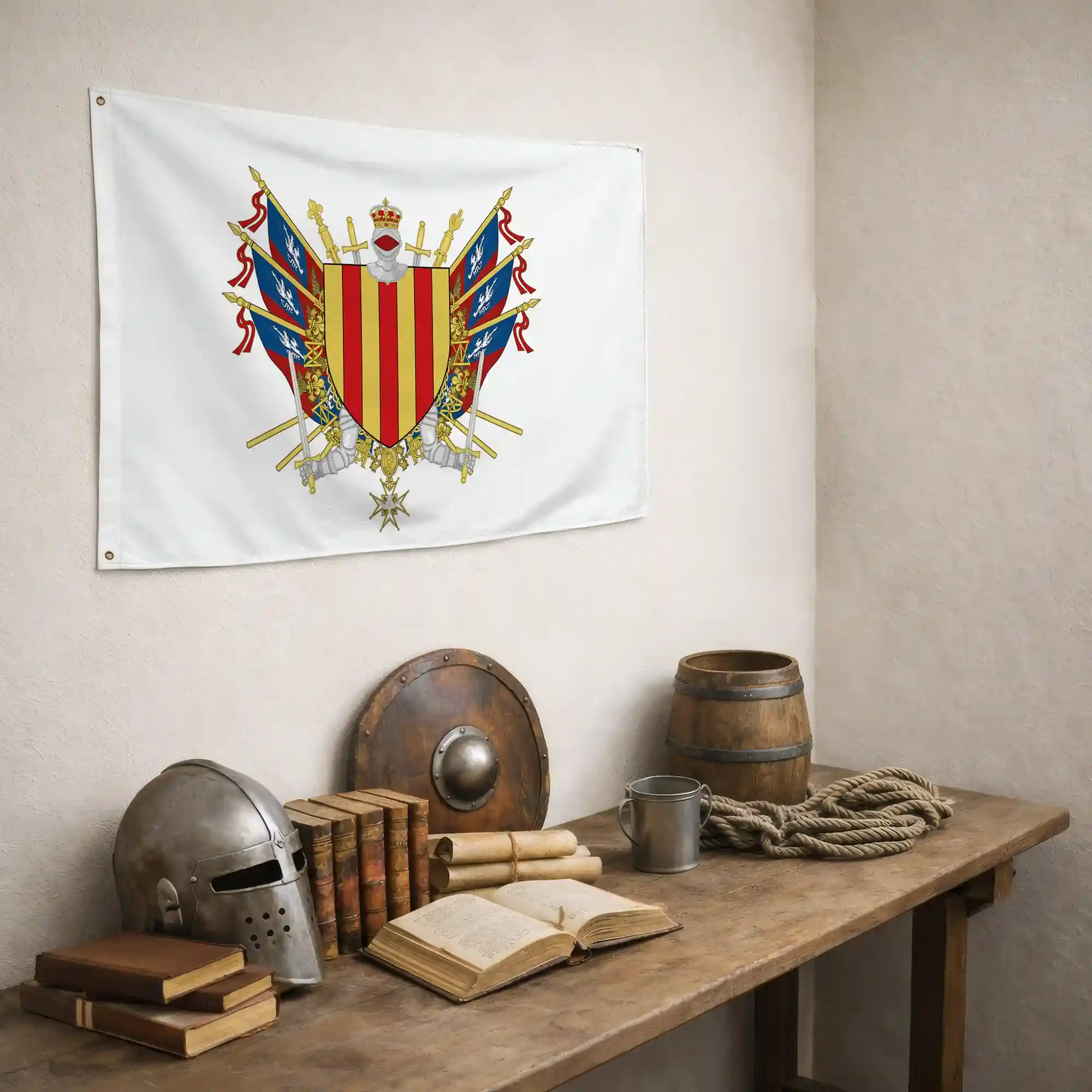 Drapeau - Blason de Langon - Image 5