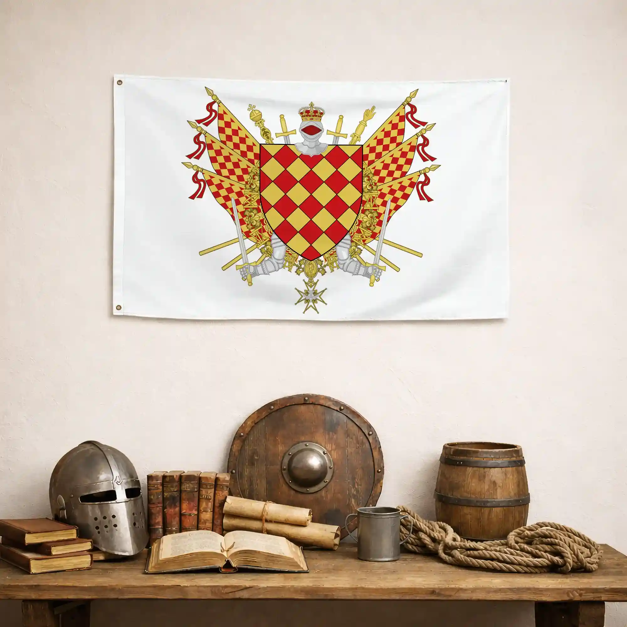 Drapeau - Blason de l'Angoumois - Image 5