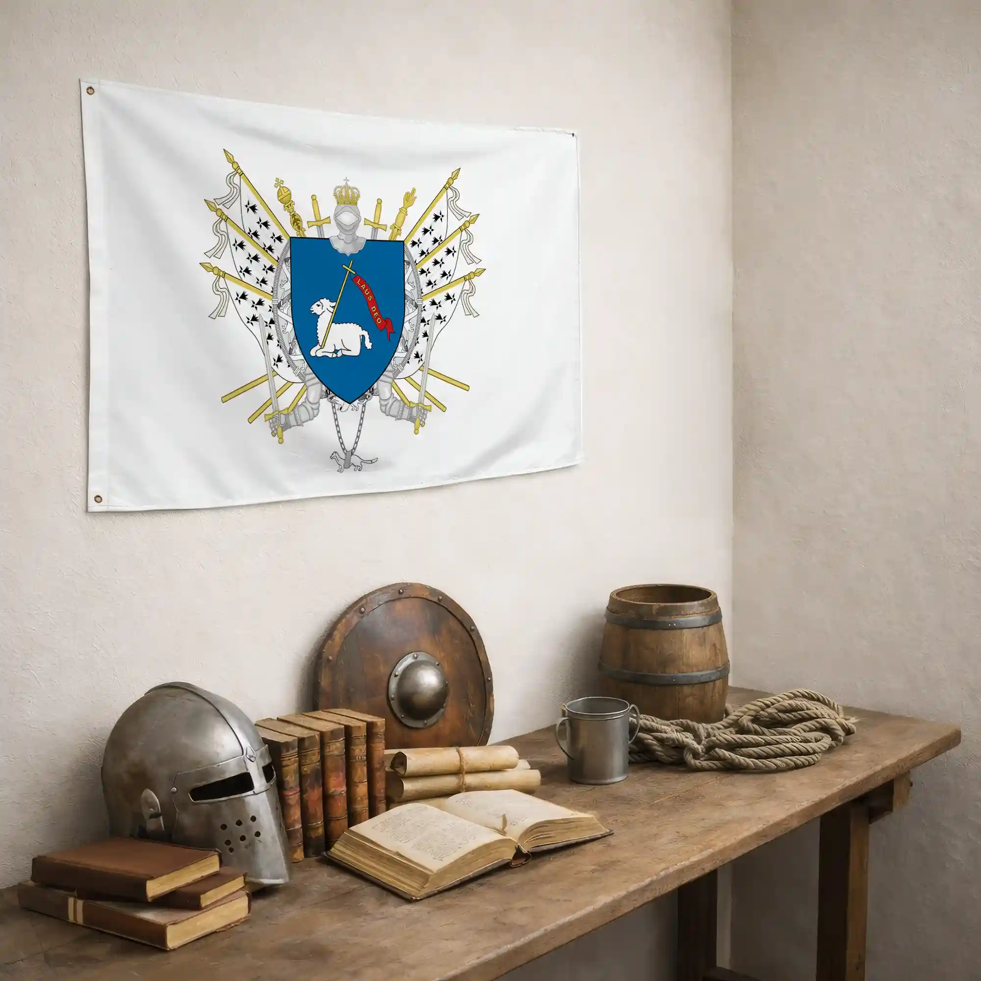 Drapeau - Blason de Lannion - Image 5