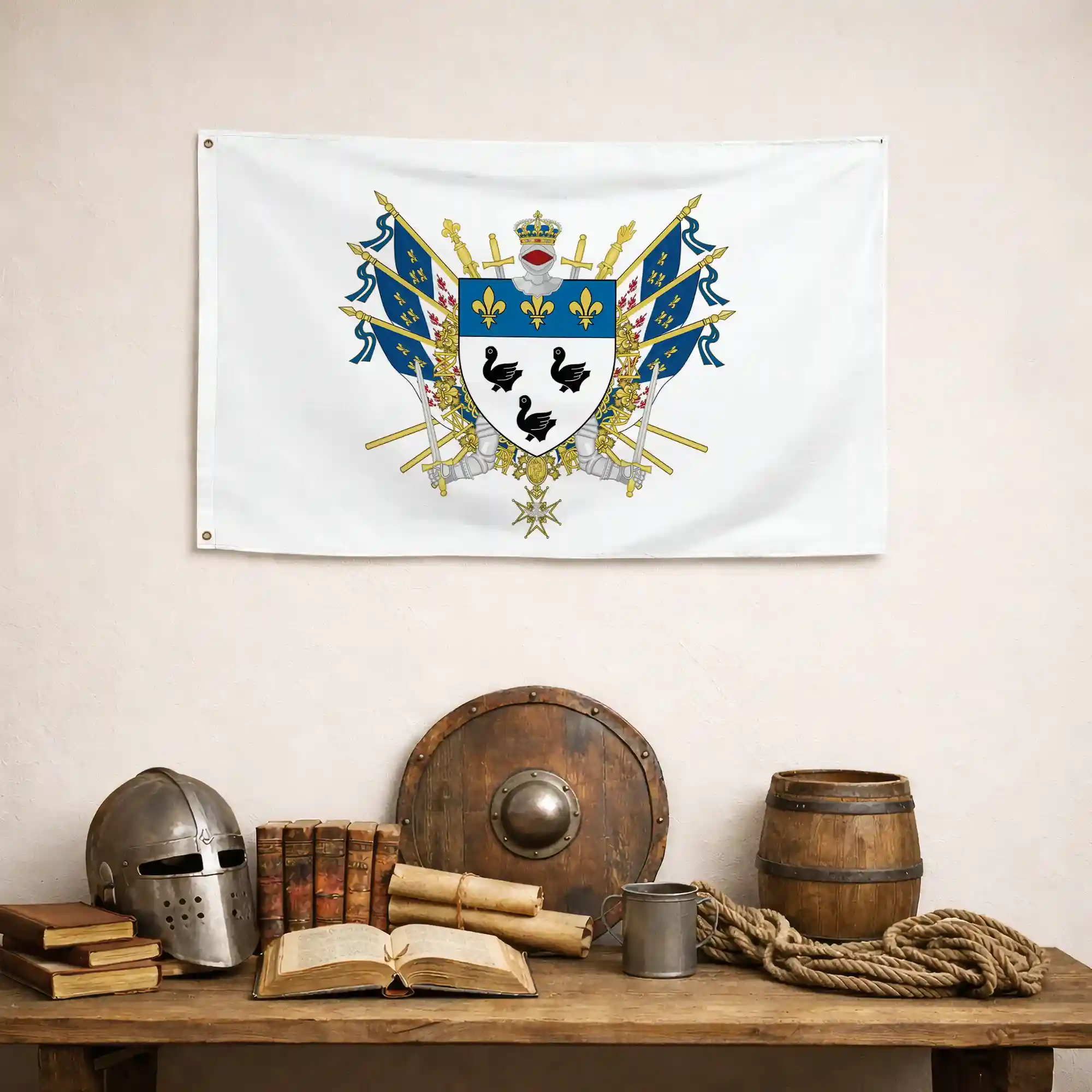 Drapeau - Blason de Laon - Image 4