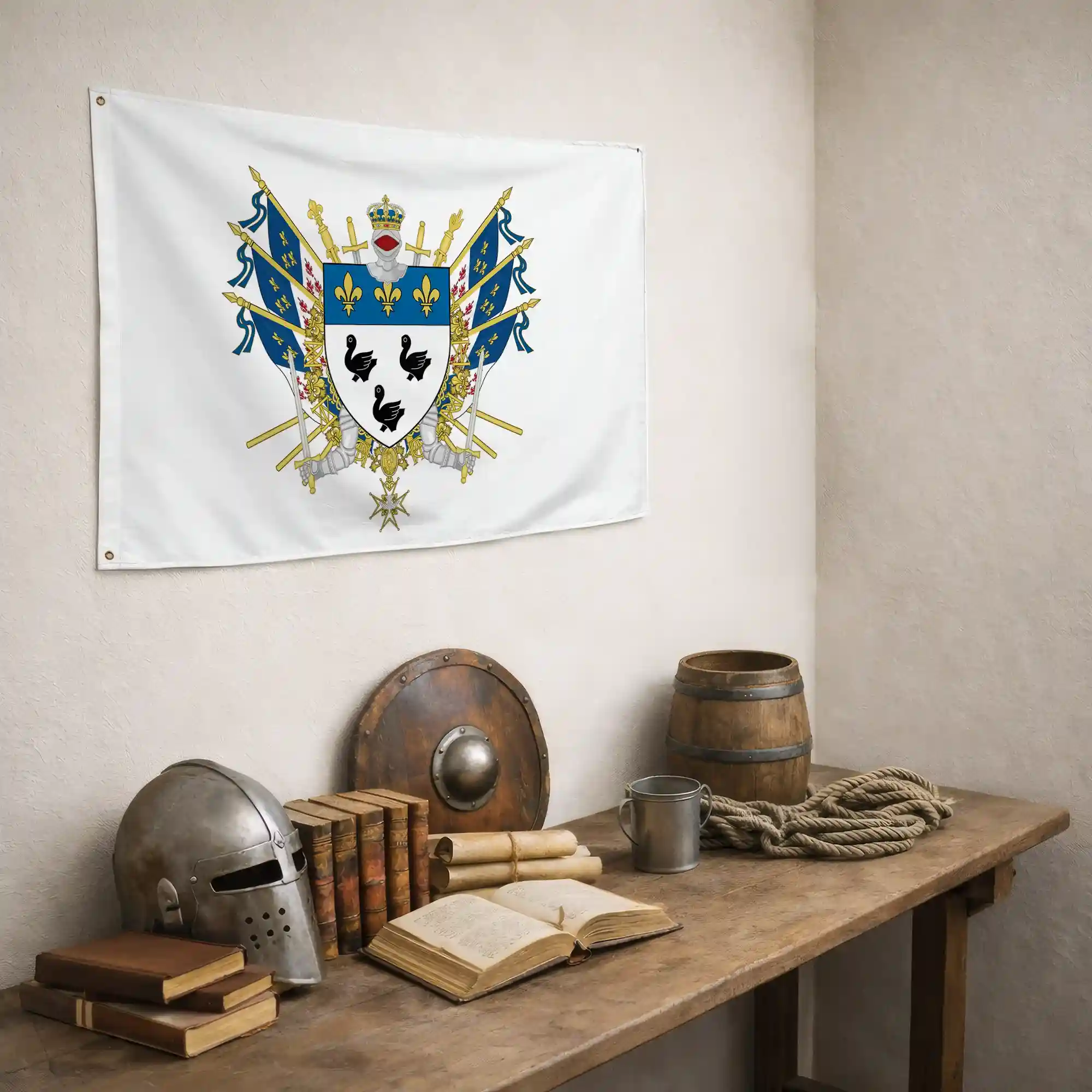 Drapeau - Blason de Laon - Image 5