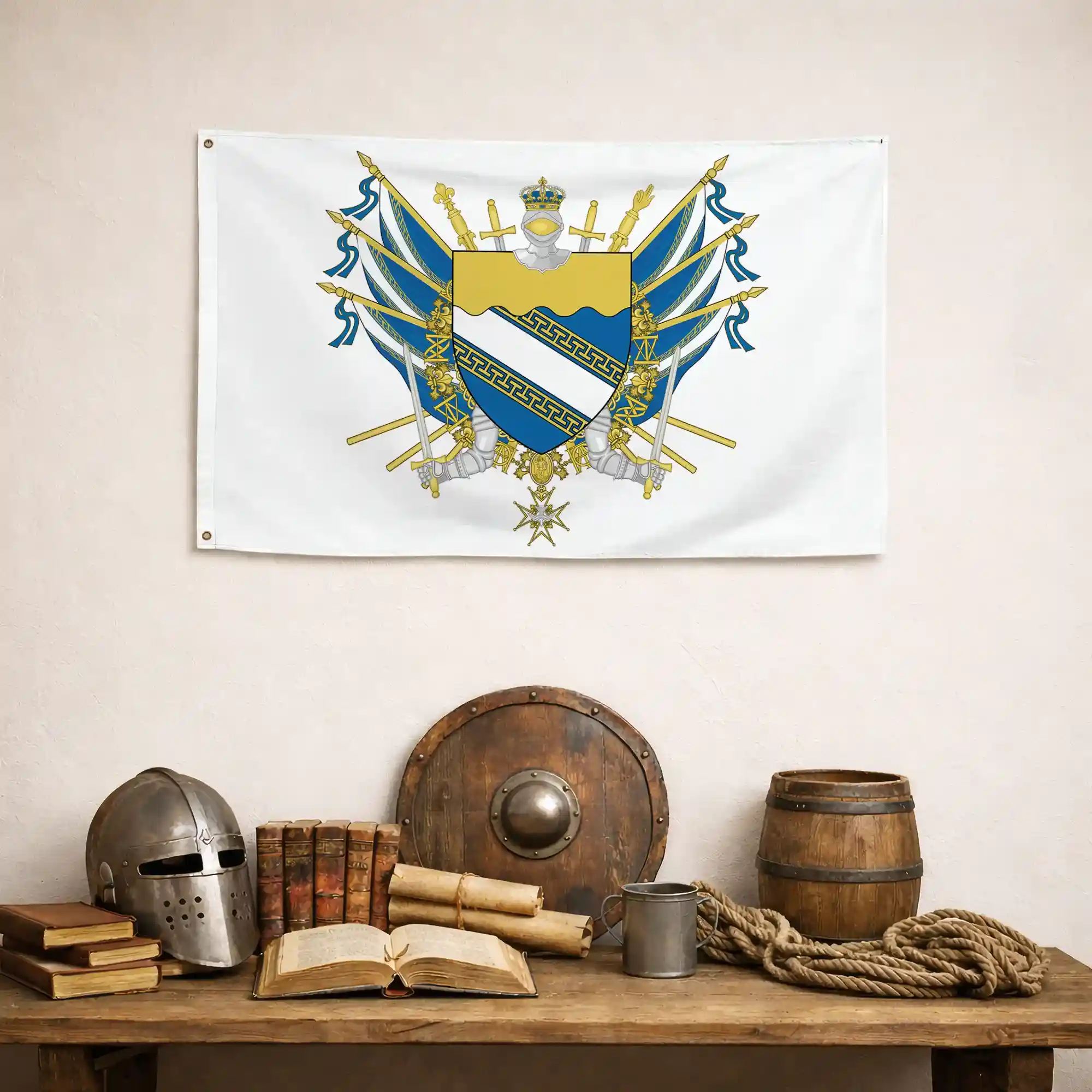 Drapeau - Blason de l'Aube (10) - Image 5