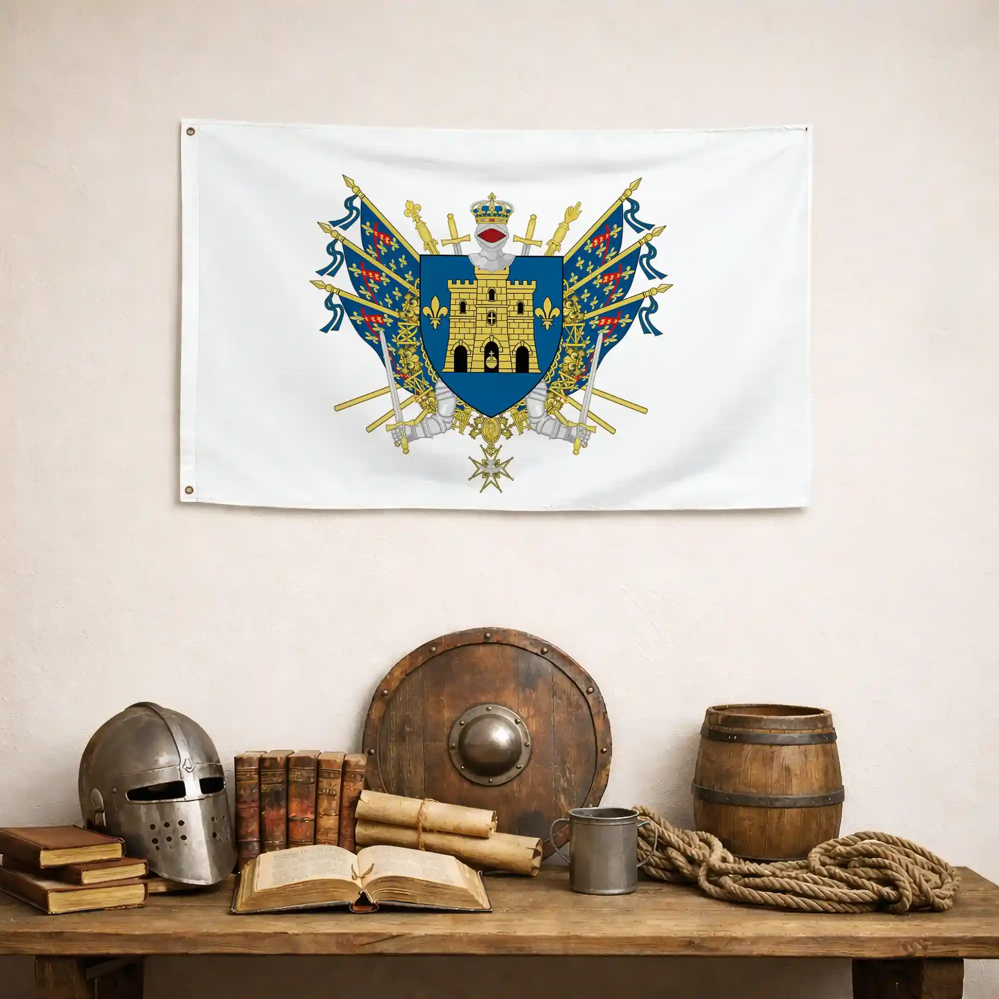 Drapeau - Blason de Lens - Image 5