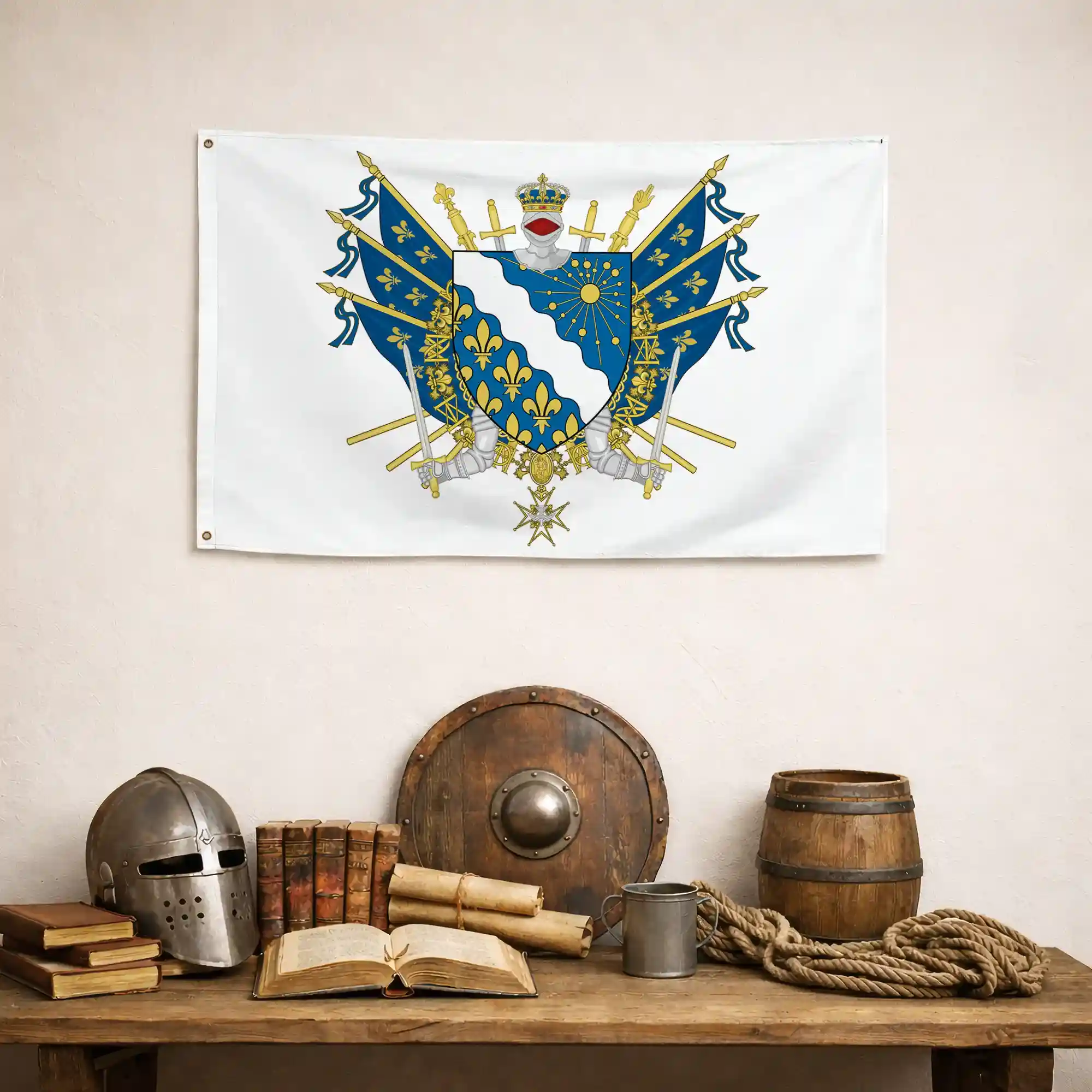 Drapeau - Blason de l'Essonne (91) - Image 5