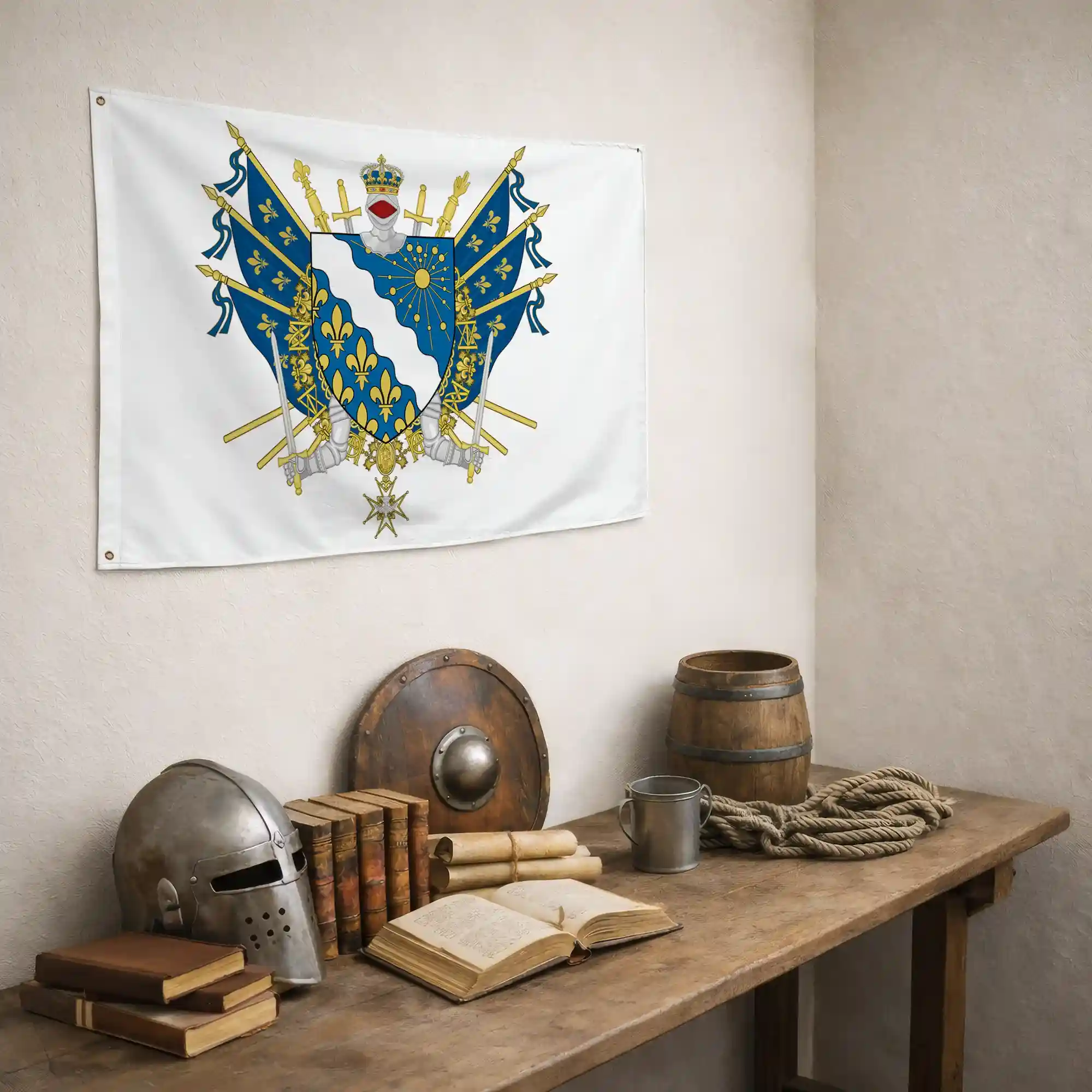 Drapeau - Blason de l'Essonne (91) - Image 6