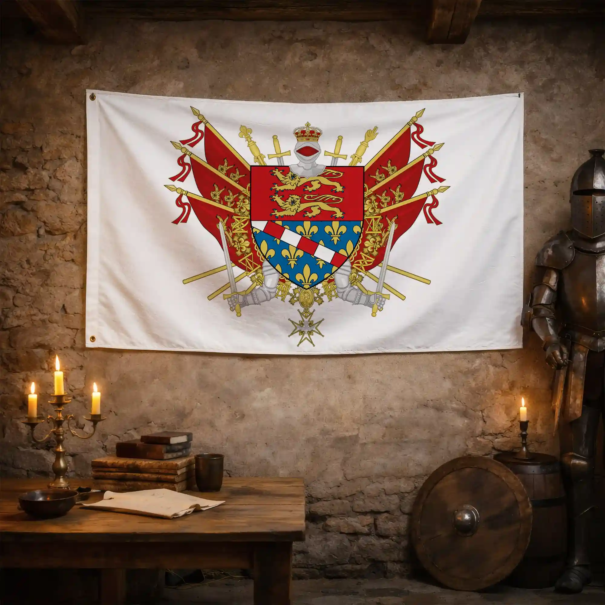 Drapeau - Blason de l'Eure (27) - Image 3