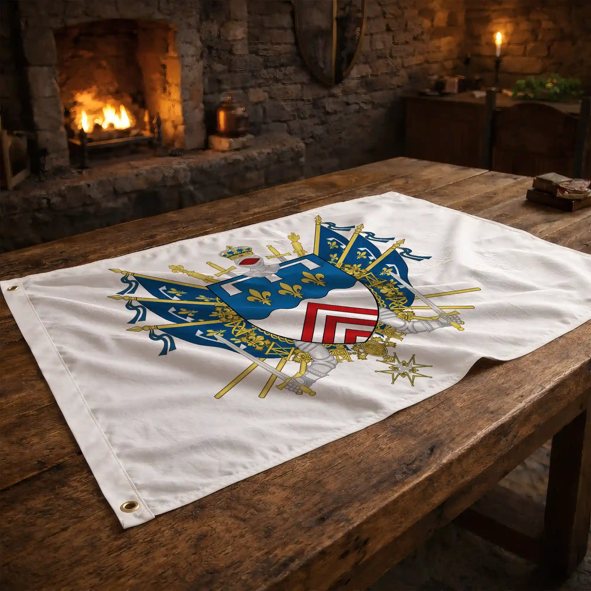 Drapeau - Blason de l'Eure-et-Loir (28) - Image 2