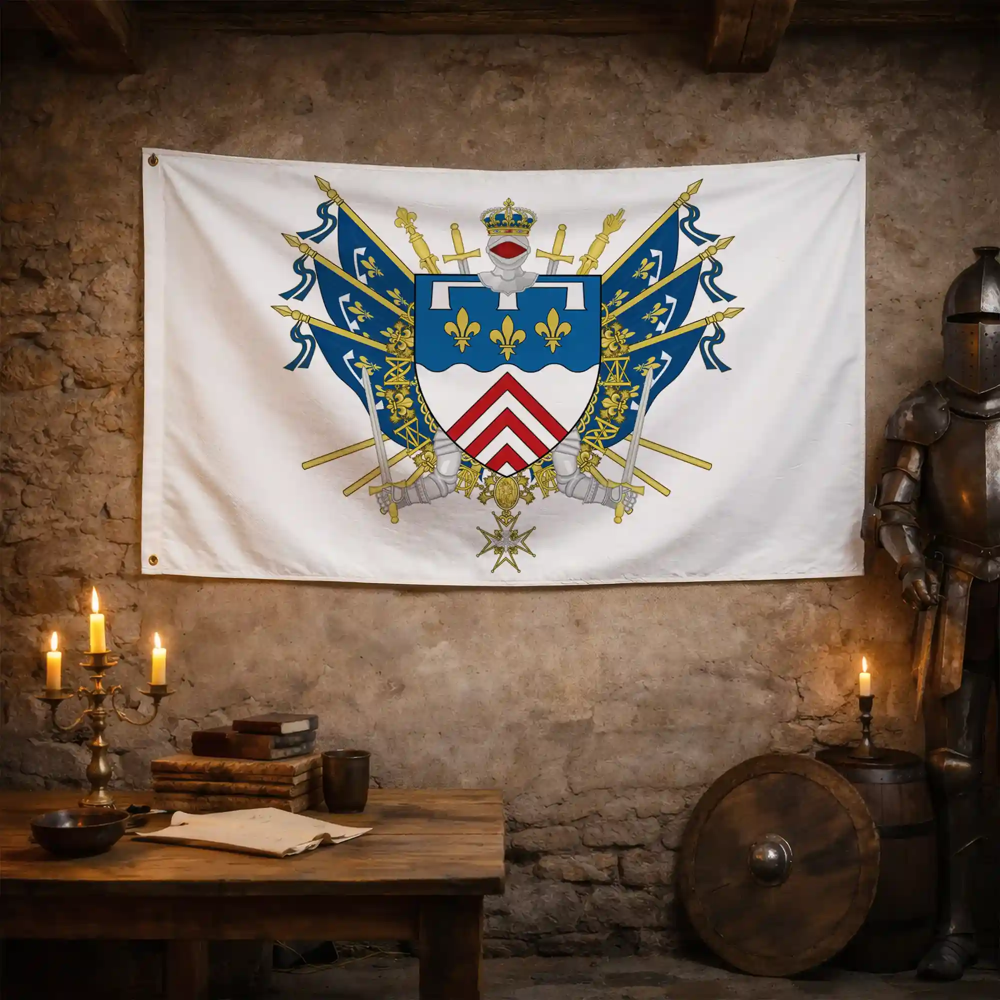 Drapeau - Blason de l'Eure-et-Loir (28) - Image 3