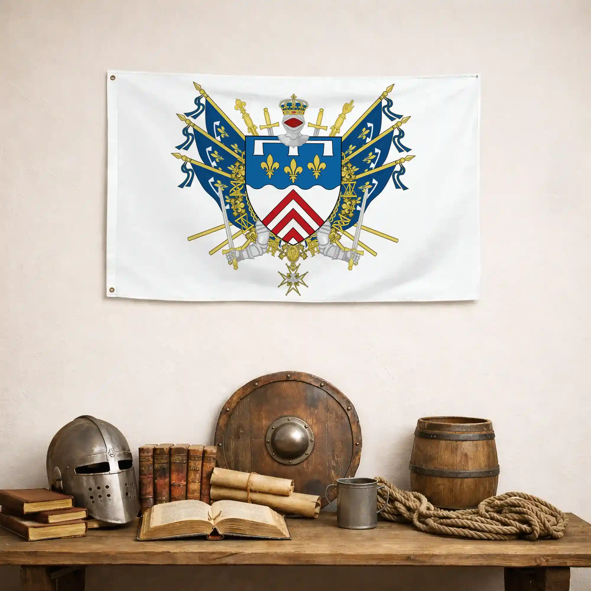Drapeau - Blason de l'Eure-et-Loir (28) - Image 5
