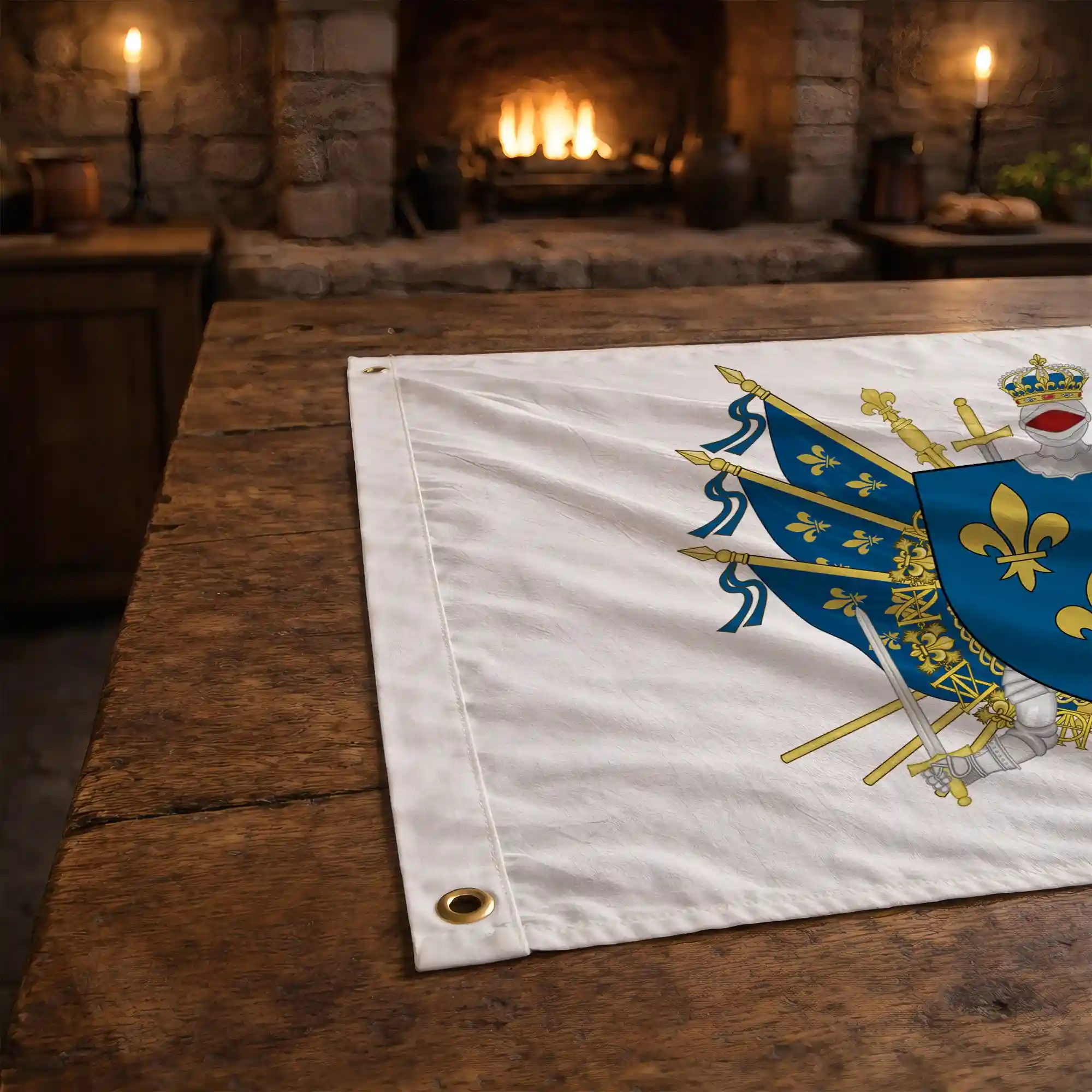 Drapeau - Blason de l'Île-de-France - Image 4