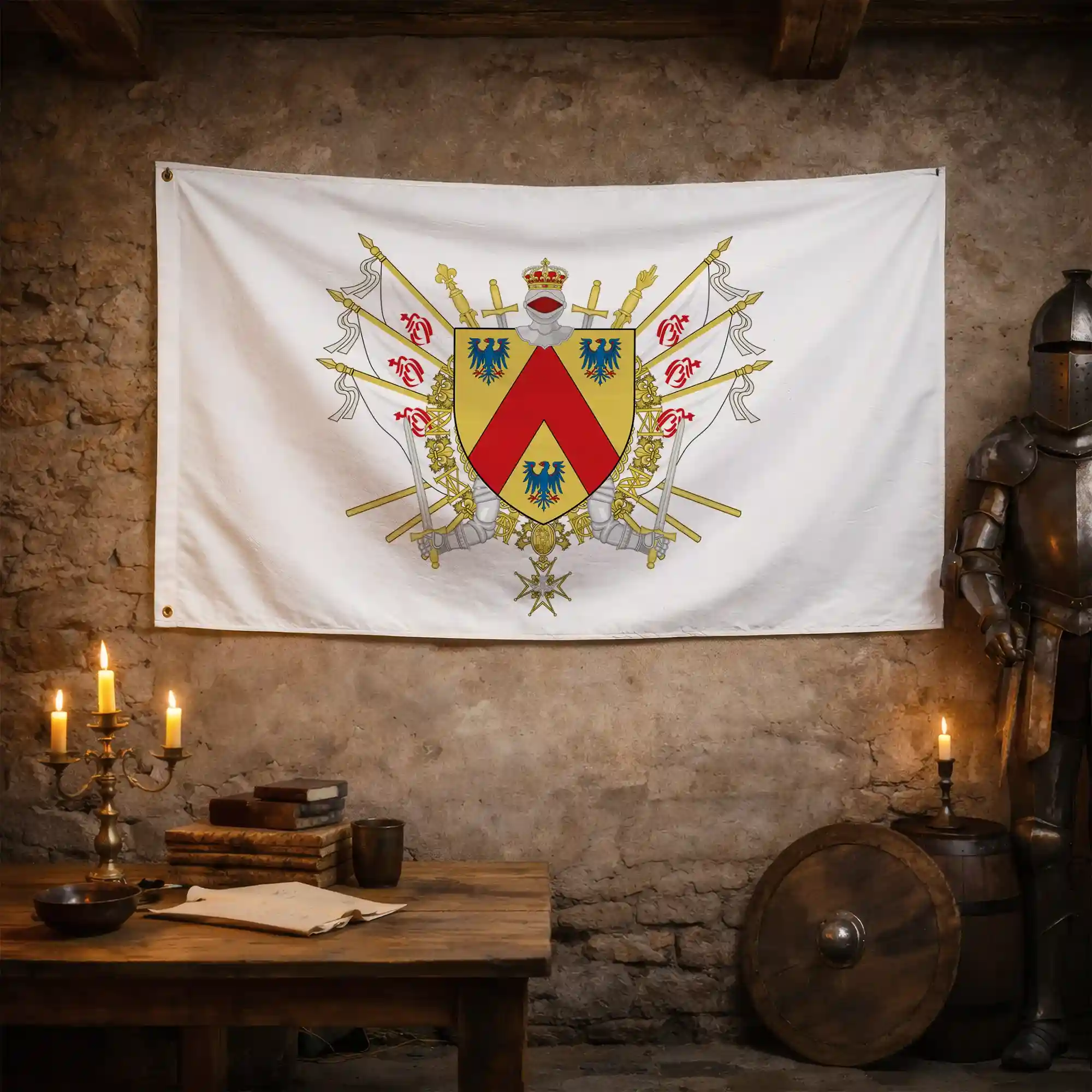 Drapeau - Blason de l'Île de Noirmoutier - Image 3