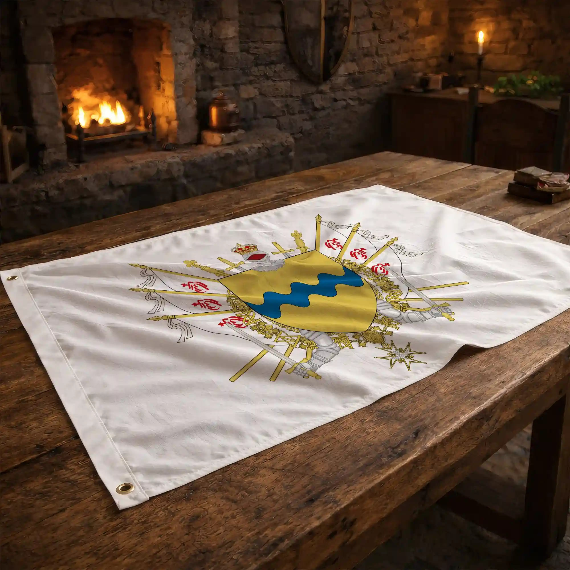 Drapeau - Blason de l'Île d'Yeu - Image 2