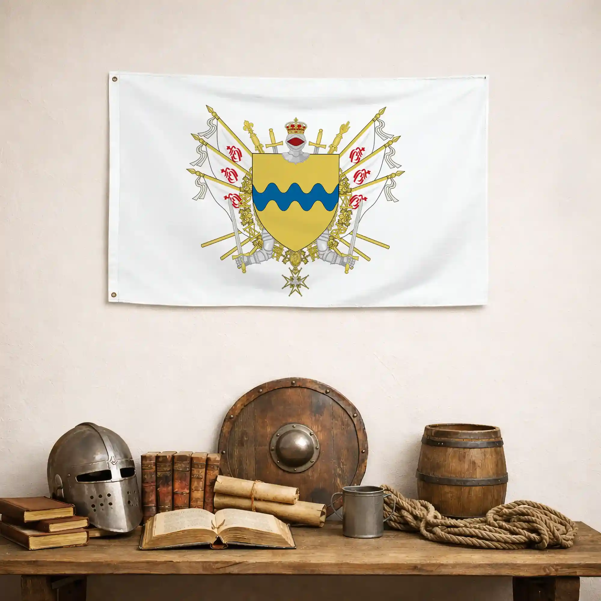 Drapeau - Blason de l'Île d'Yeu - Image 4