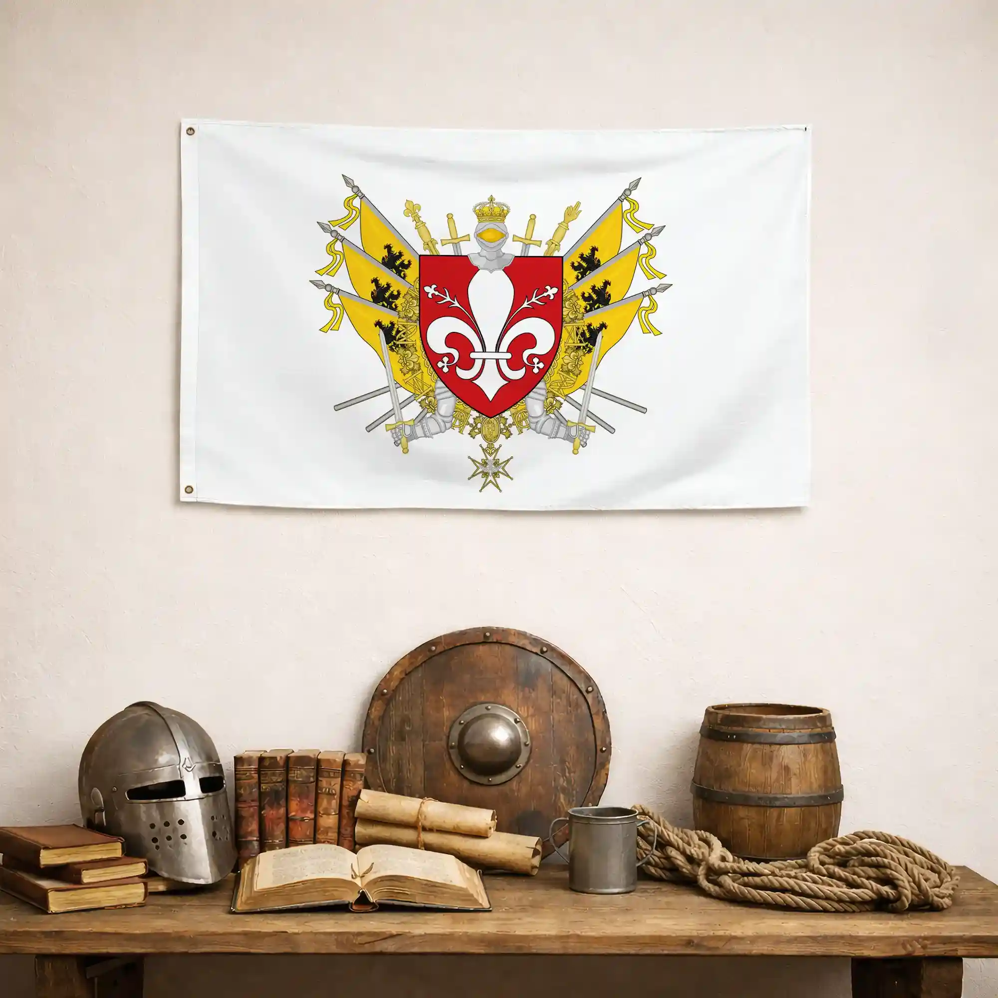 Drapeau - Blason de Lille - Image 4