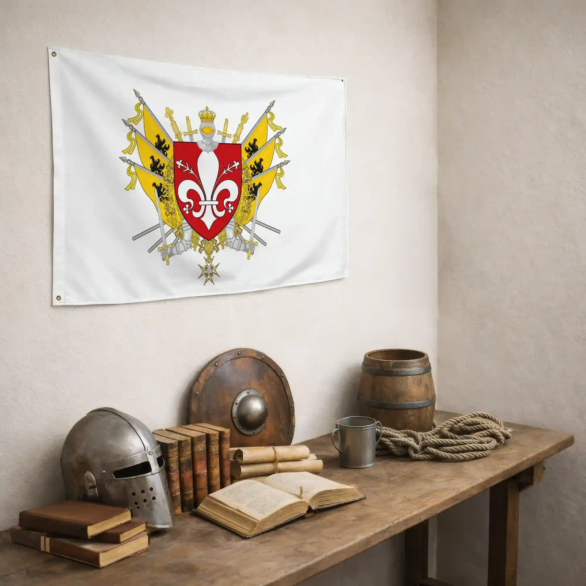 Drapeau - Blason de Lille - Image 5