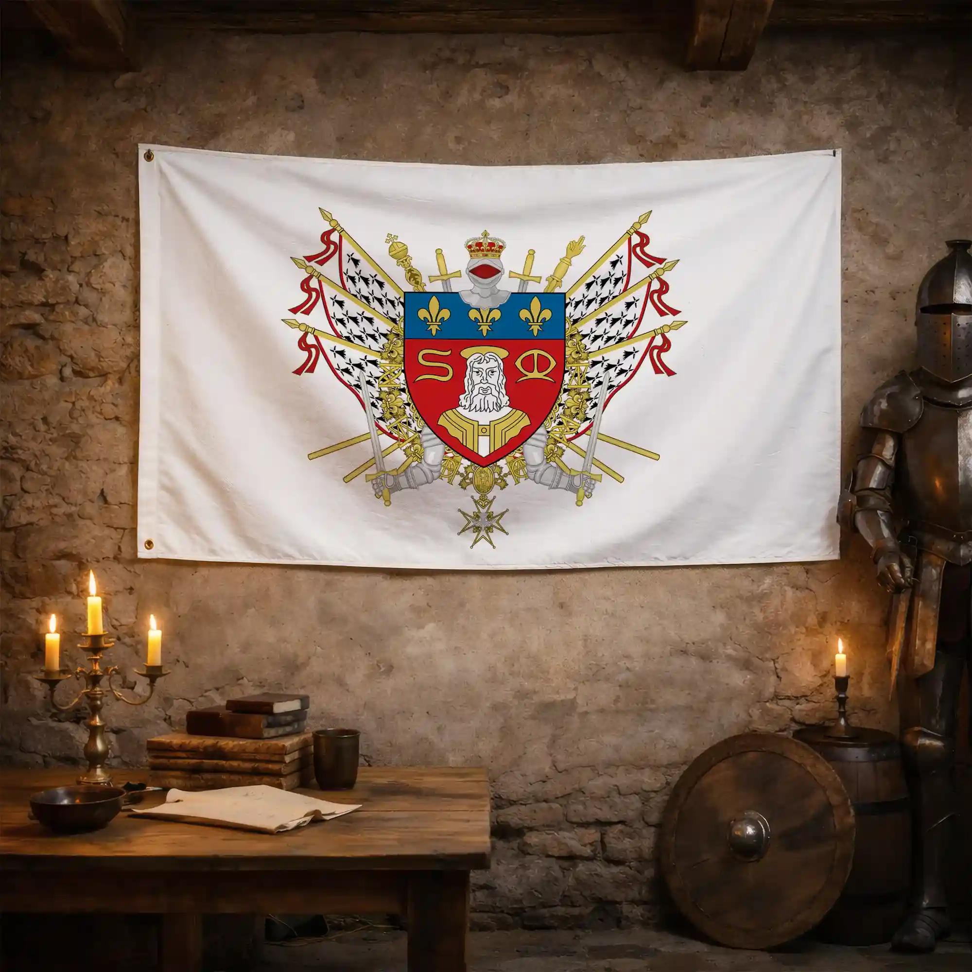 Drapeau - Blason de Limoges - Image 3