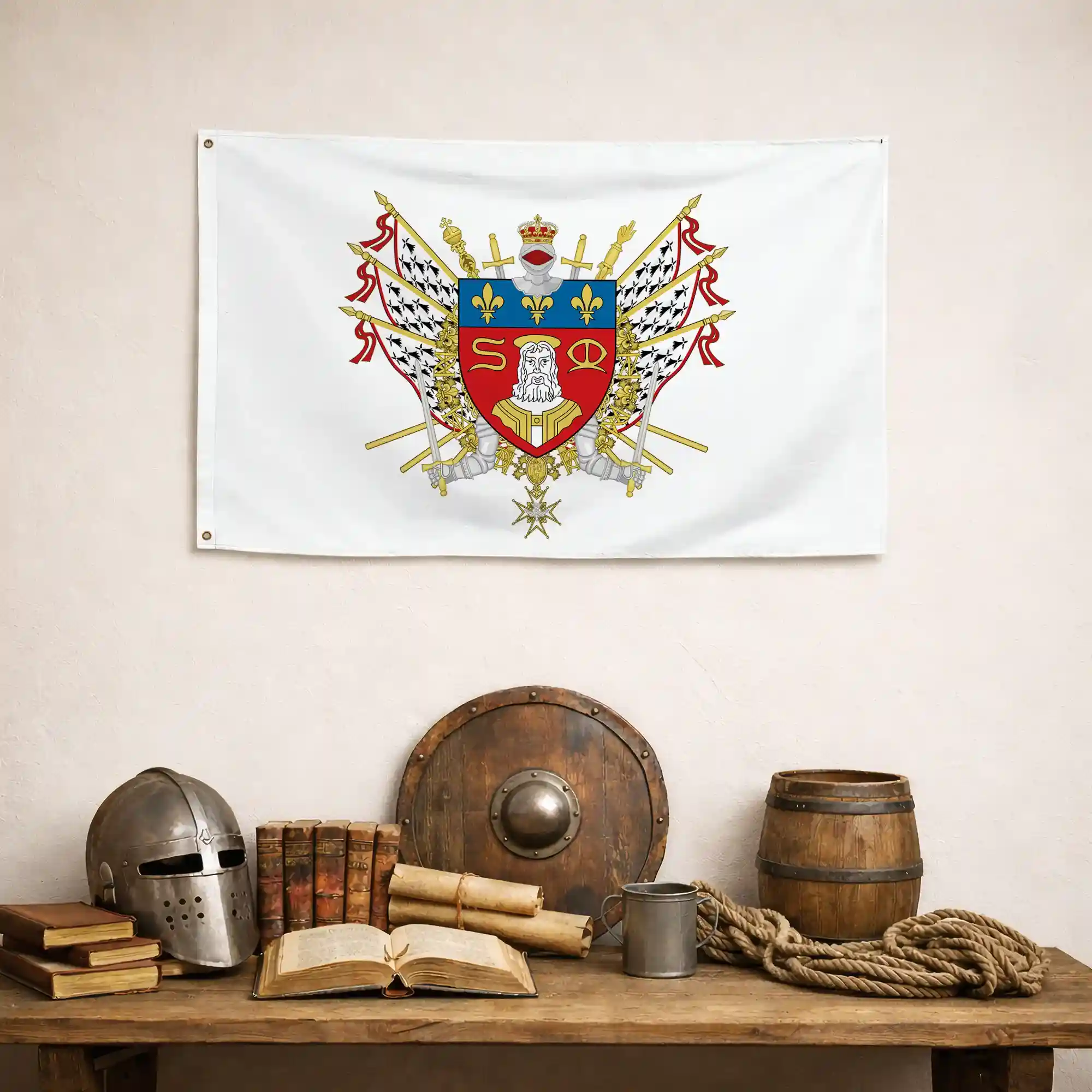 Drapeau - Blason de Limoges - Image 4