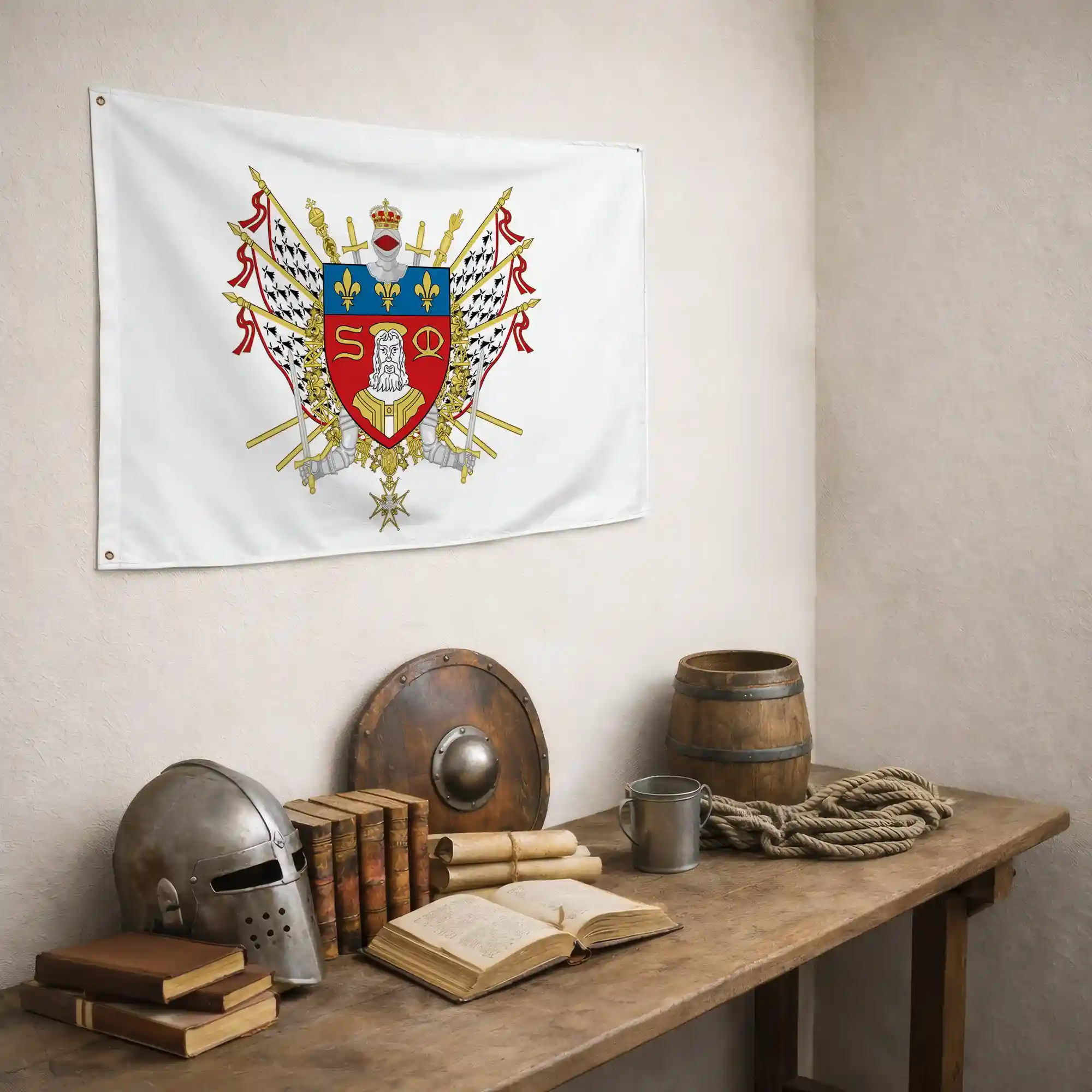 Drapeau - Blason de Limoges - Image 5