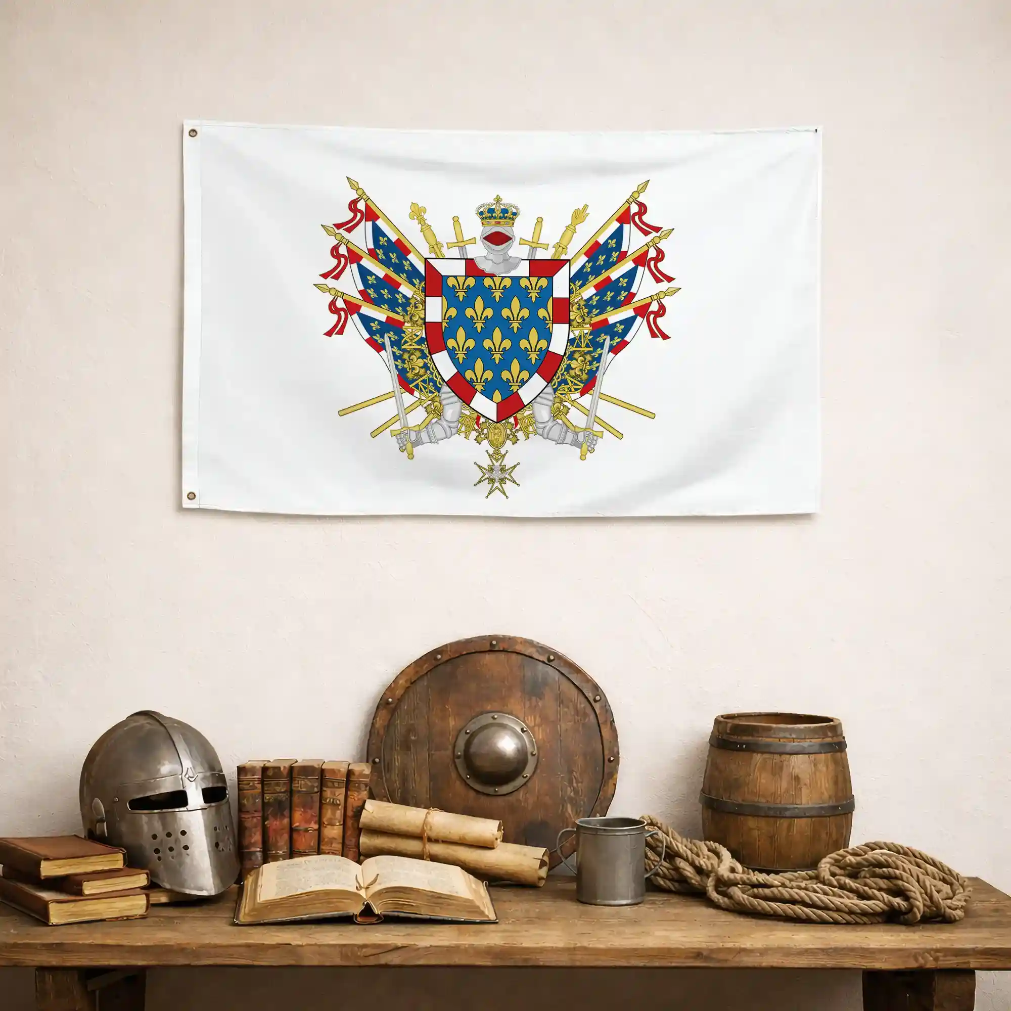 Drapeau - Blason de l'Indre-et-Loire (37) - Image 4