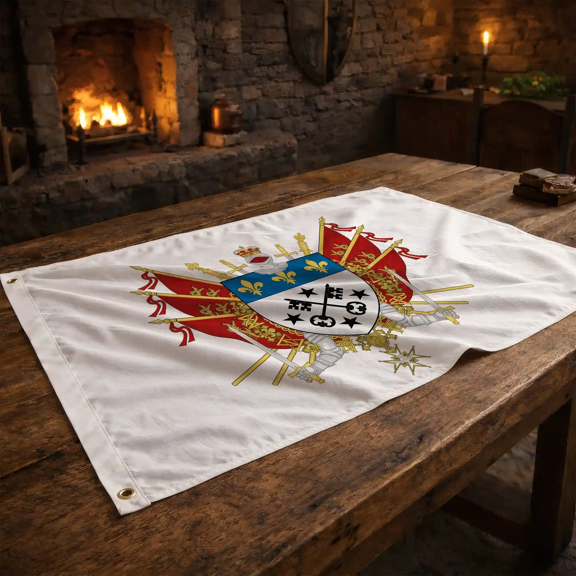 Drapeau - Blason de Lisieux - Image 2