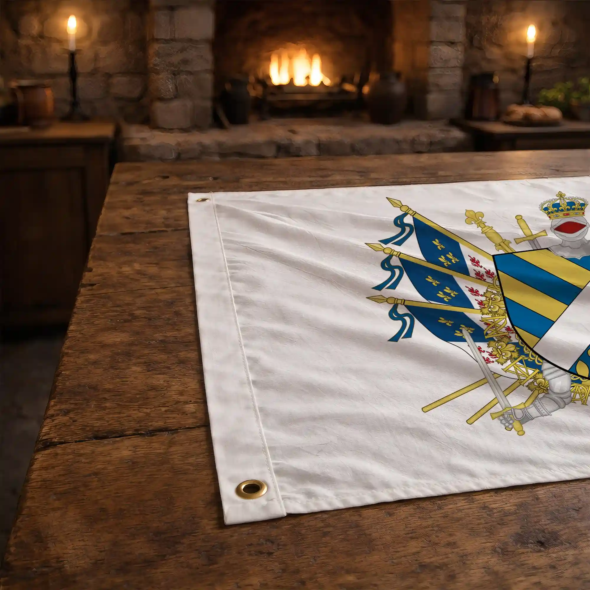 Drapeau - Blason de l'Oise (60) - Image 4