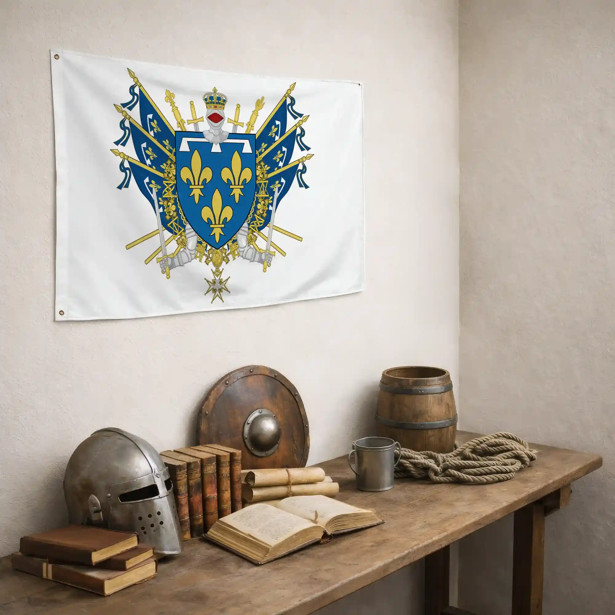 Drapeau - Blason de l'Orléanais - Image 6