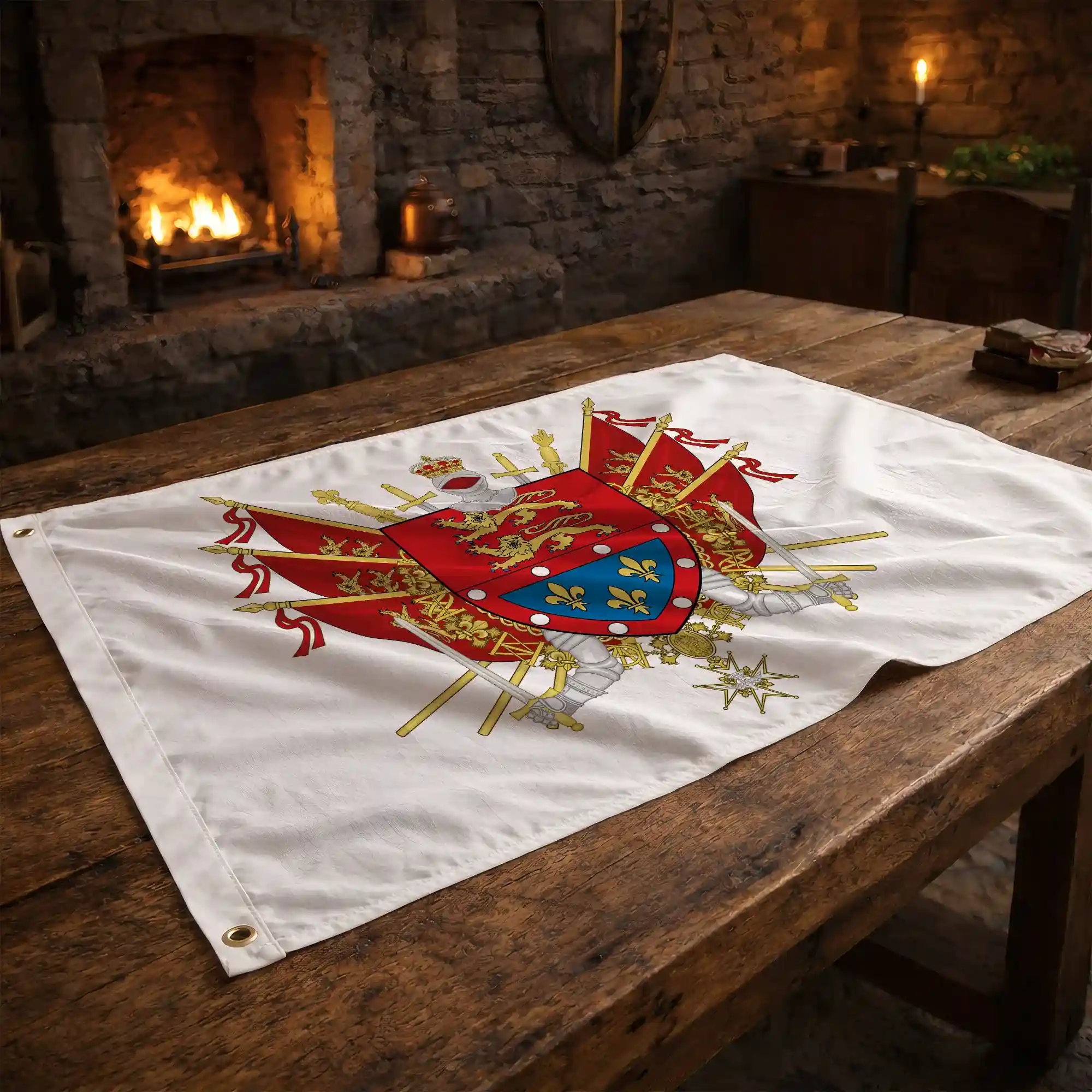 Drapeau - Blason de l'Orne (61) - Image 2