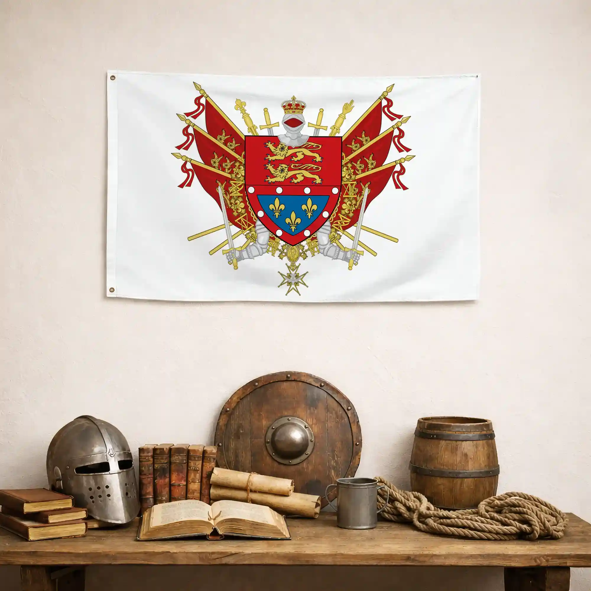 Drapeau - Blason de l'Orne (61) - Image 5