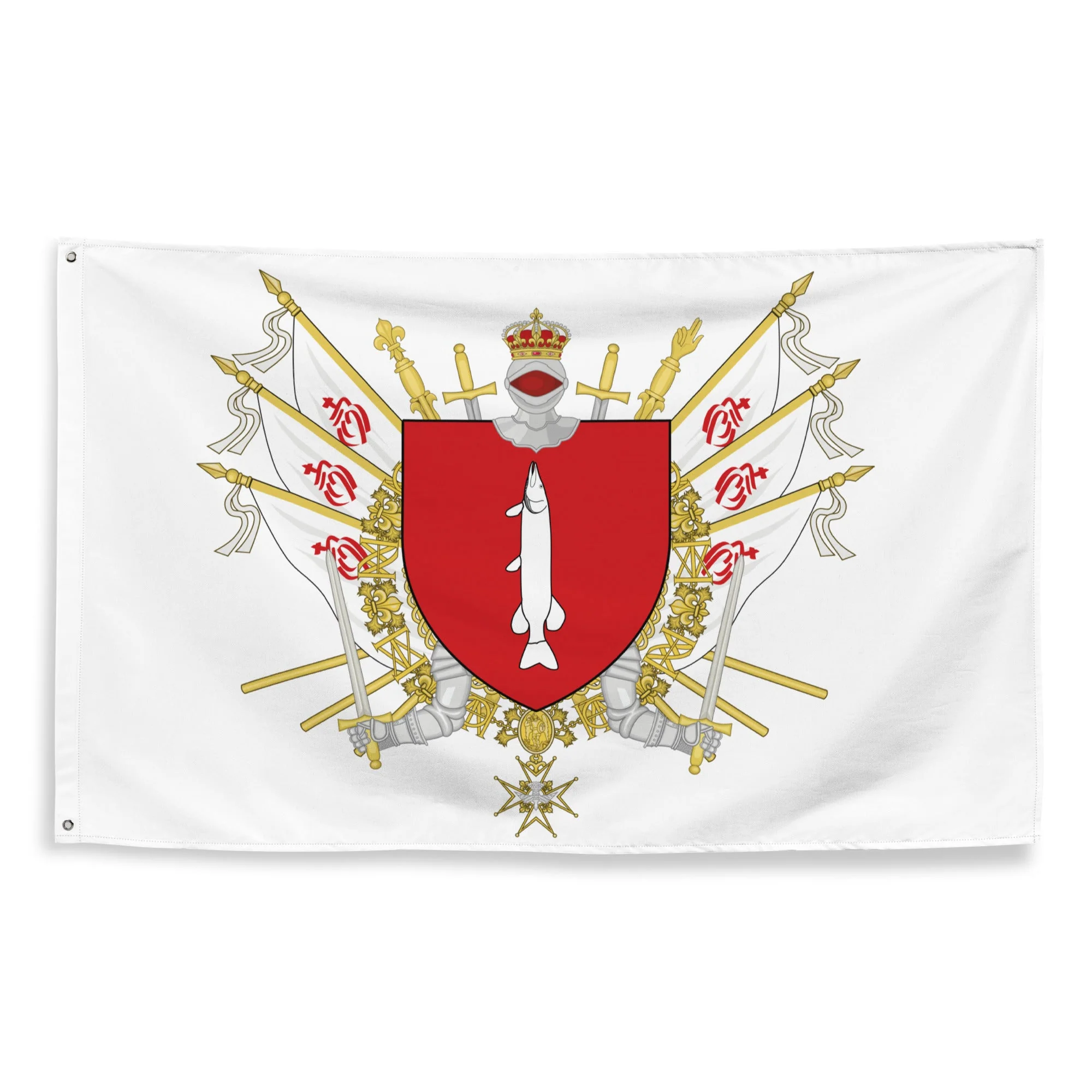 Drapeau - Blason de Luçon