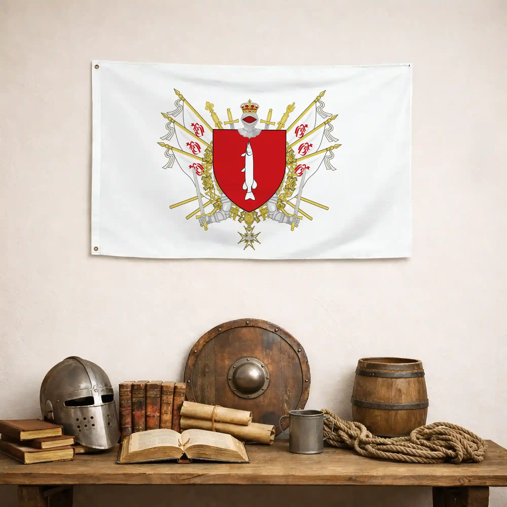 Drapeau - Blason de Luçon - Image 4