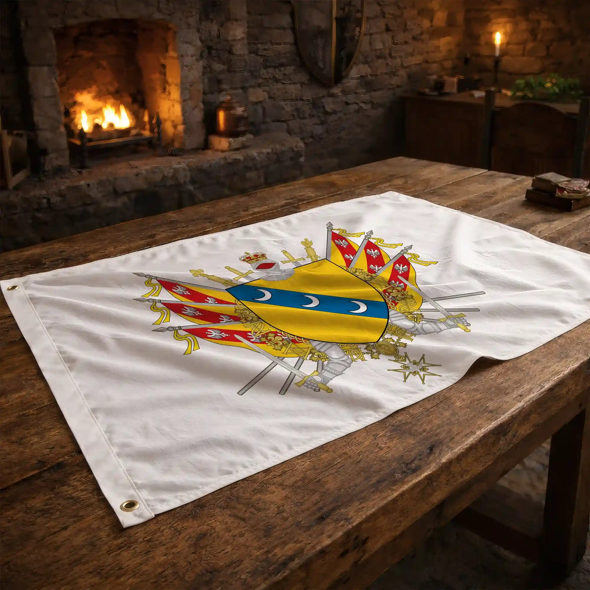 Drapeau - Blason de Lunéville - Image 2