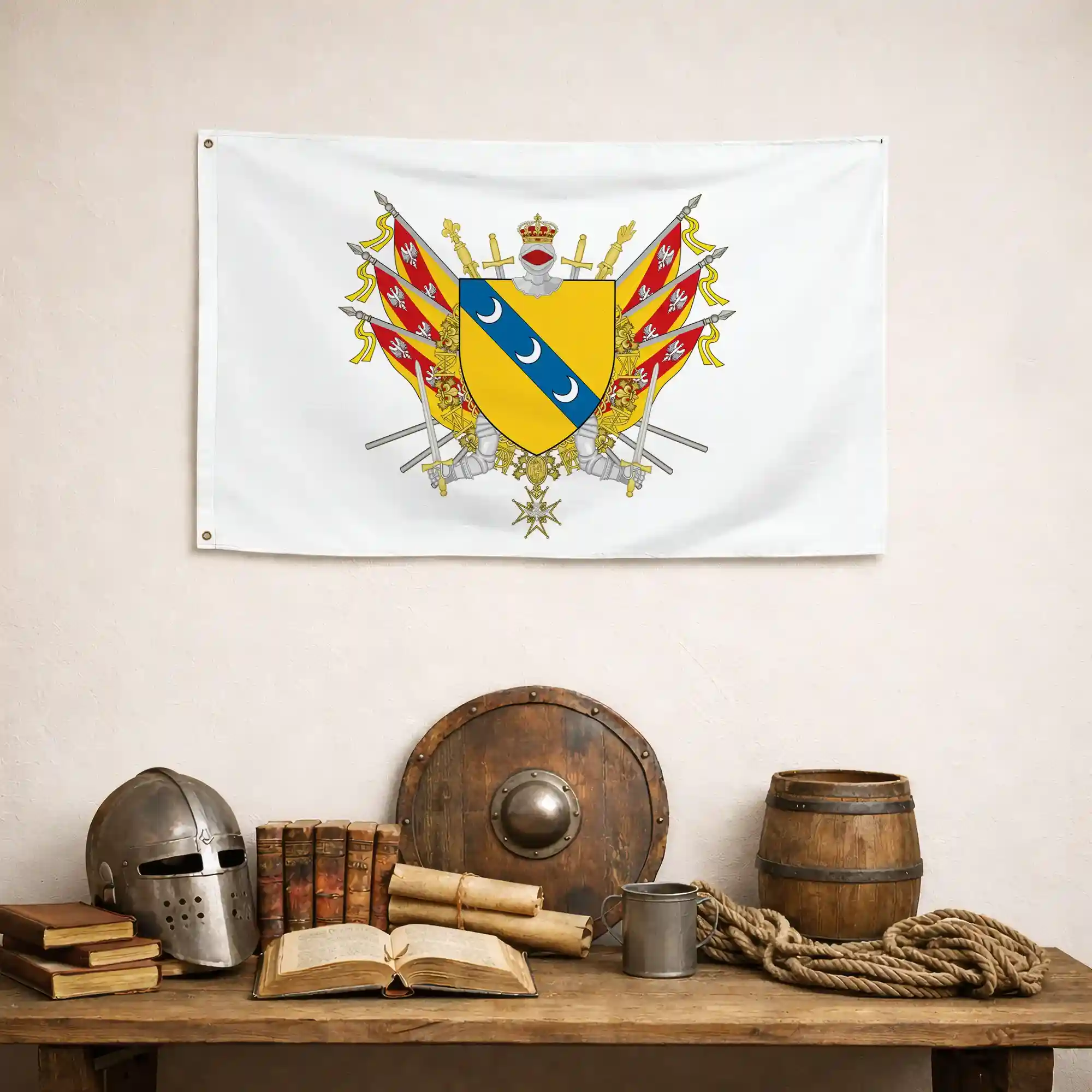 Drapeau - Blason de Lunéville - Image 4