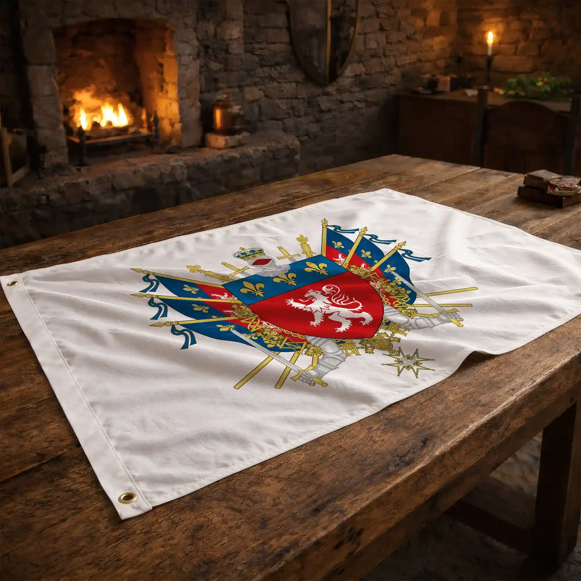 Drapeau - Blason de Lyon - Image 2