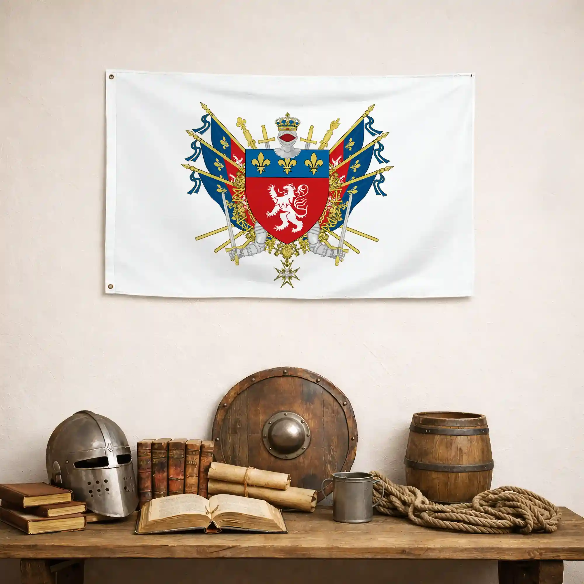 Drapeau - Blason de Lyon - Image 4
