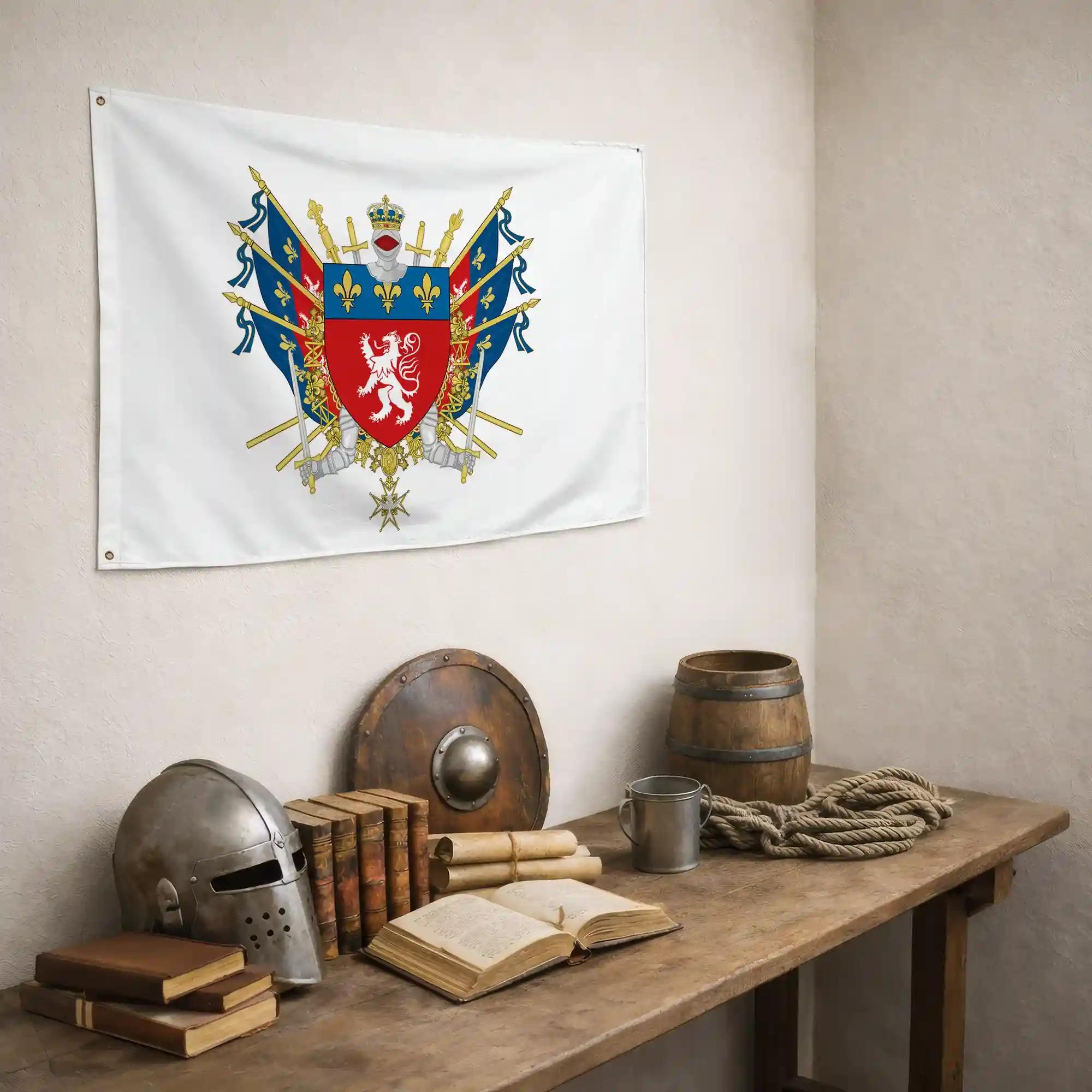 Drapeau - Blason de Lyon - Image 5